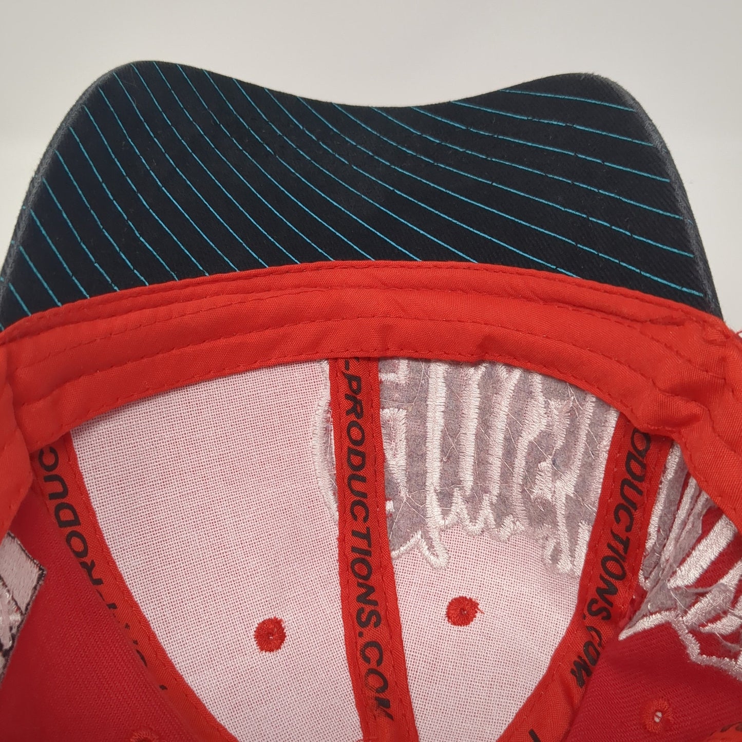 Amsterdam Baseball Cap Red One Size Adjustable Embroidered 6 Panel Fox