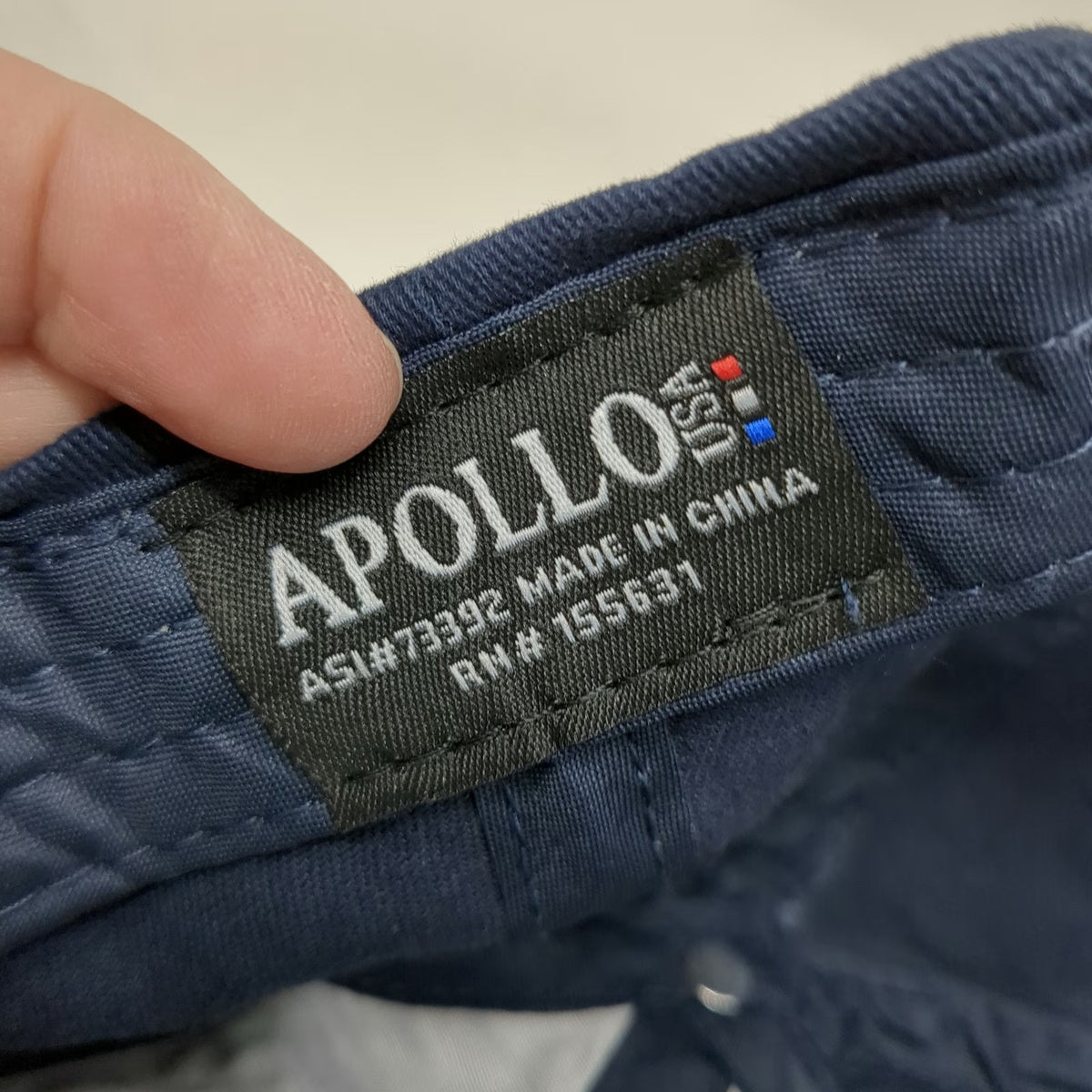 Apollo USA Concord Hospitality Share Day Blue Baseball Cap One Size Logo Hat