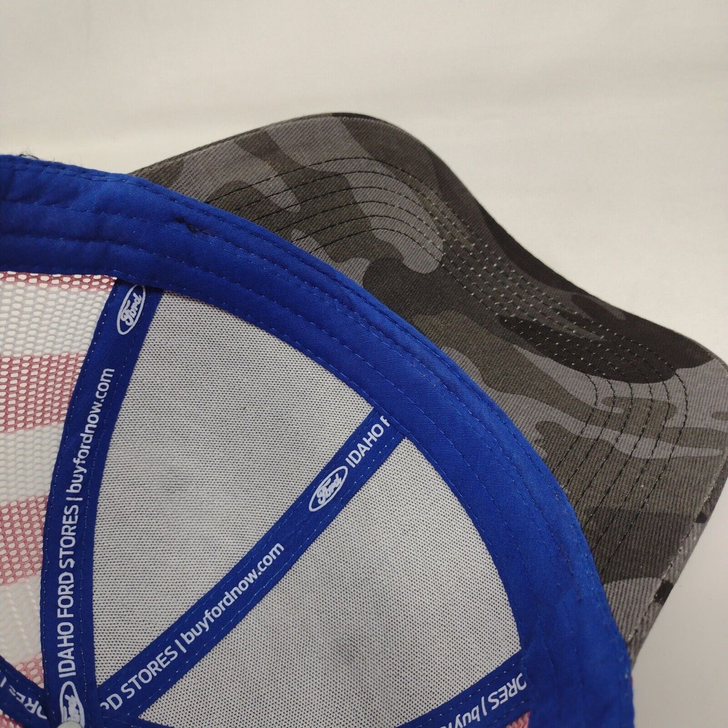 Built Ford Tough Patch Snapback Trucker Hat Multi One Size Adjustable