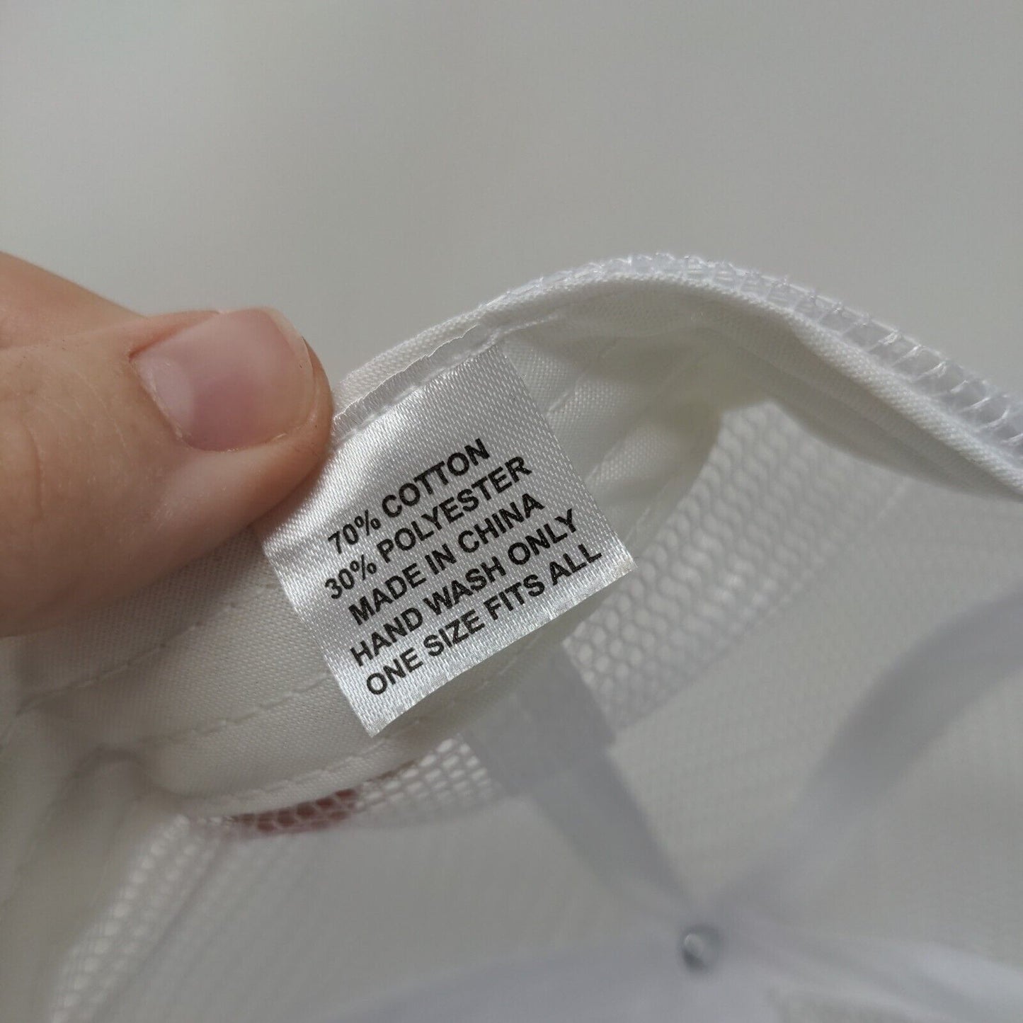 Sur Club Snapback Mesh Back Trucker Hat White OSFA Solid Embroidered