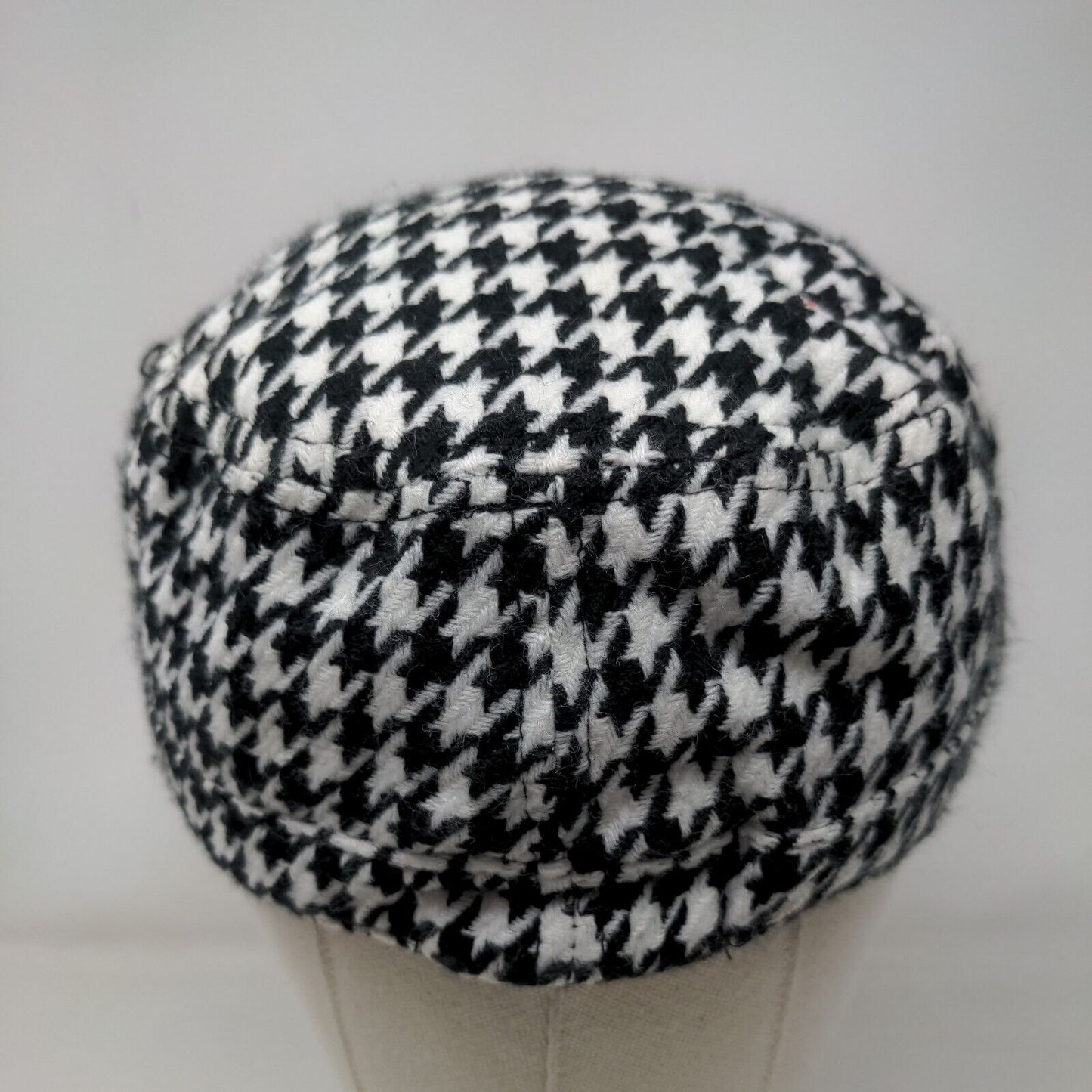Angela & William Cadet Army Cap Multicolor OSFA Houndstooth Lightweight Blank