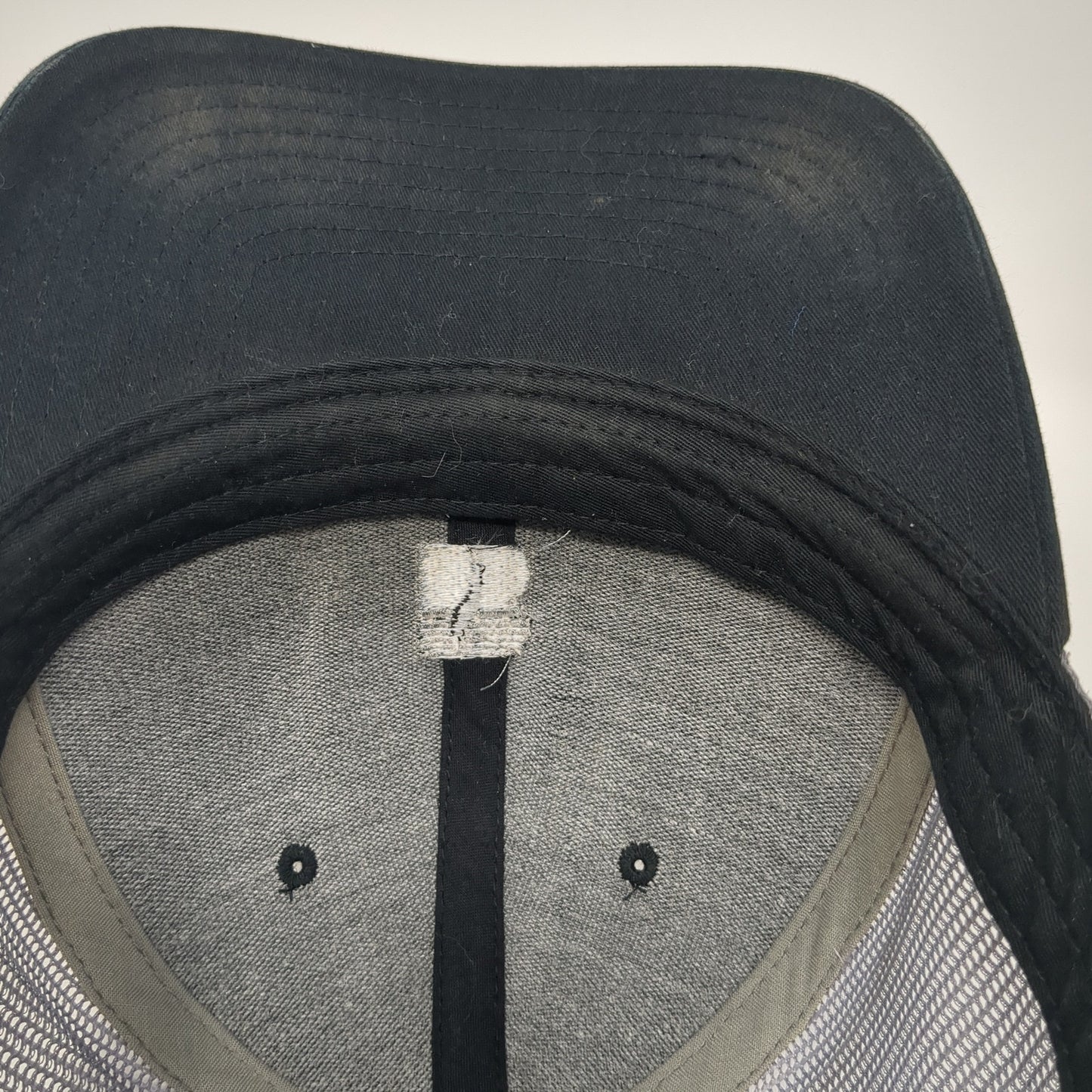 Beck's Snapback Trucker Hat Gray One Size Mesh Back Outdoor Richardson