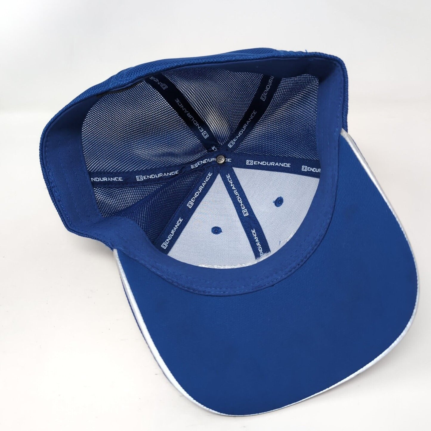 AmerisourceBergen MWI Animal Health Fitted Hat Blue L/XL 6 Panel Ogio Endurance