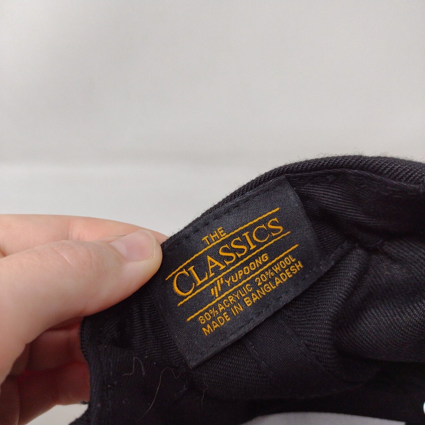 Sasquatch Contracting Snapback Hat Black OS Adjustable The Classics Yupoong