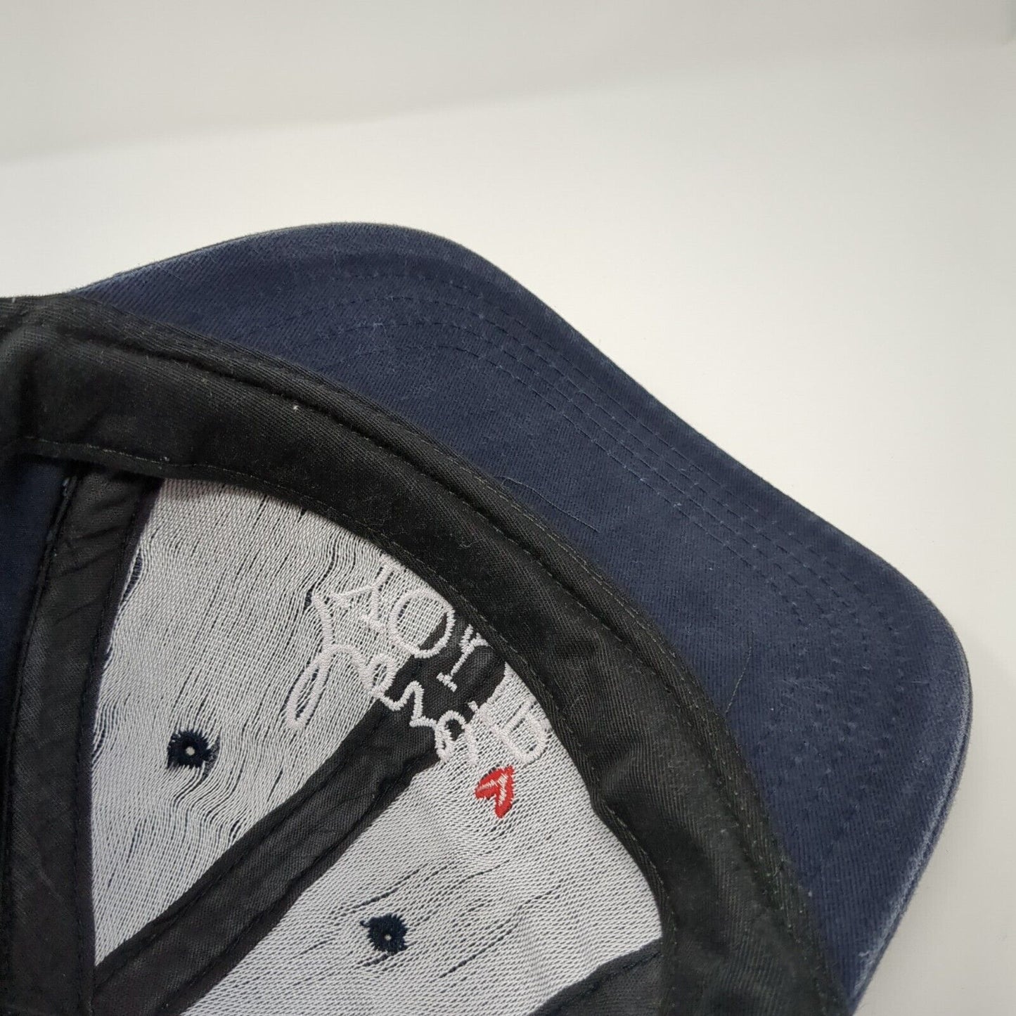 Love Your Melon Slideback Hat Blue One Size Adjustable Embroidered