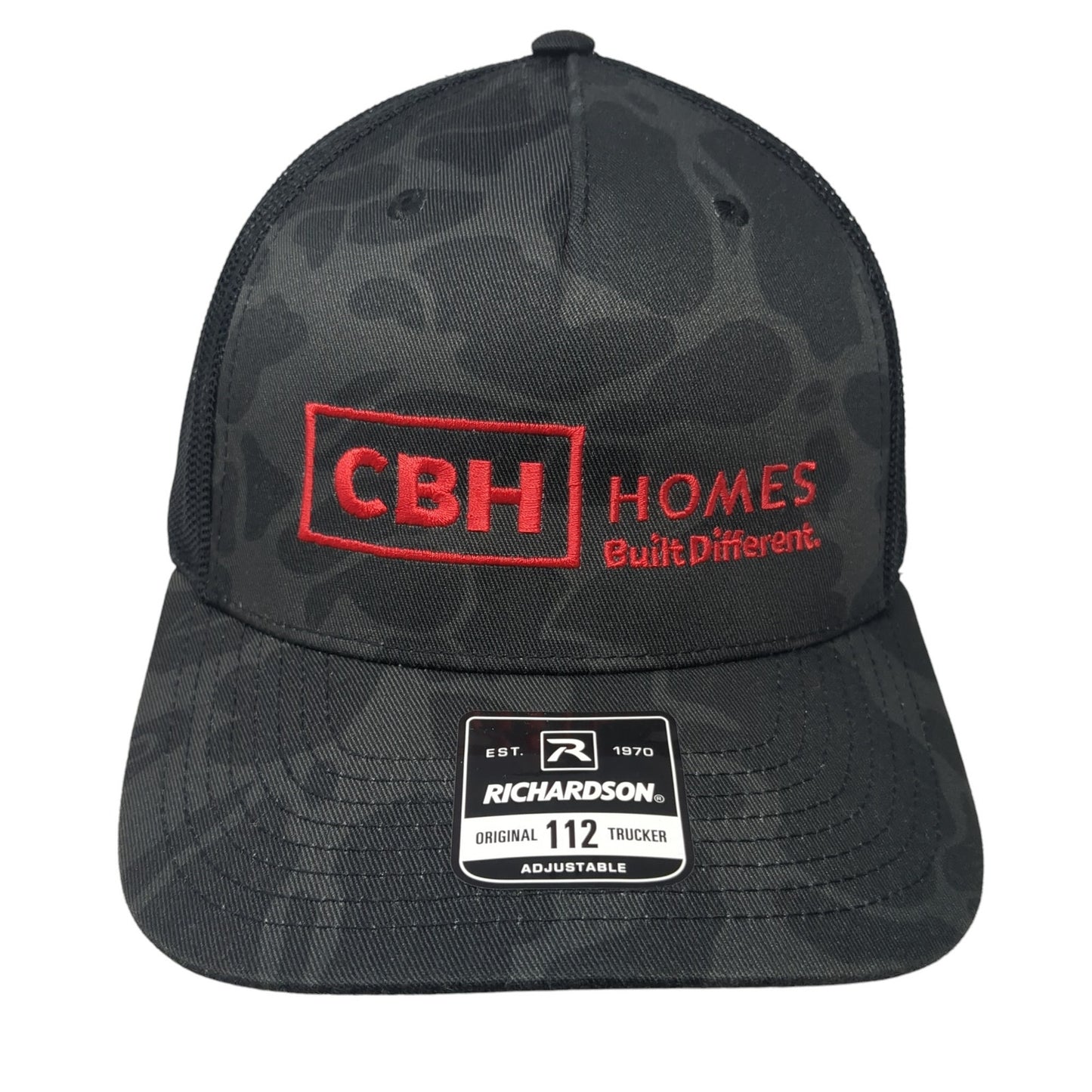 CBH Homes Built Different Snapback Trucker Hat Multicolor OS Mesh Richardson