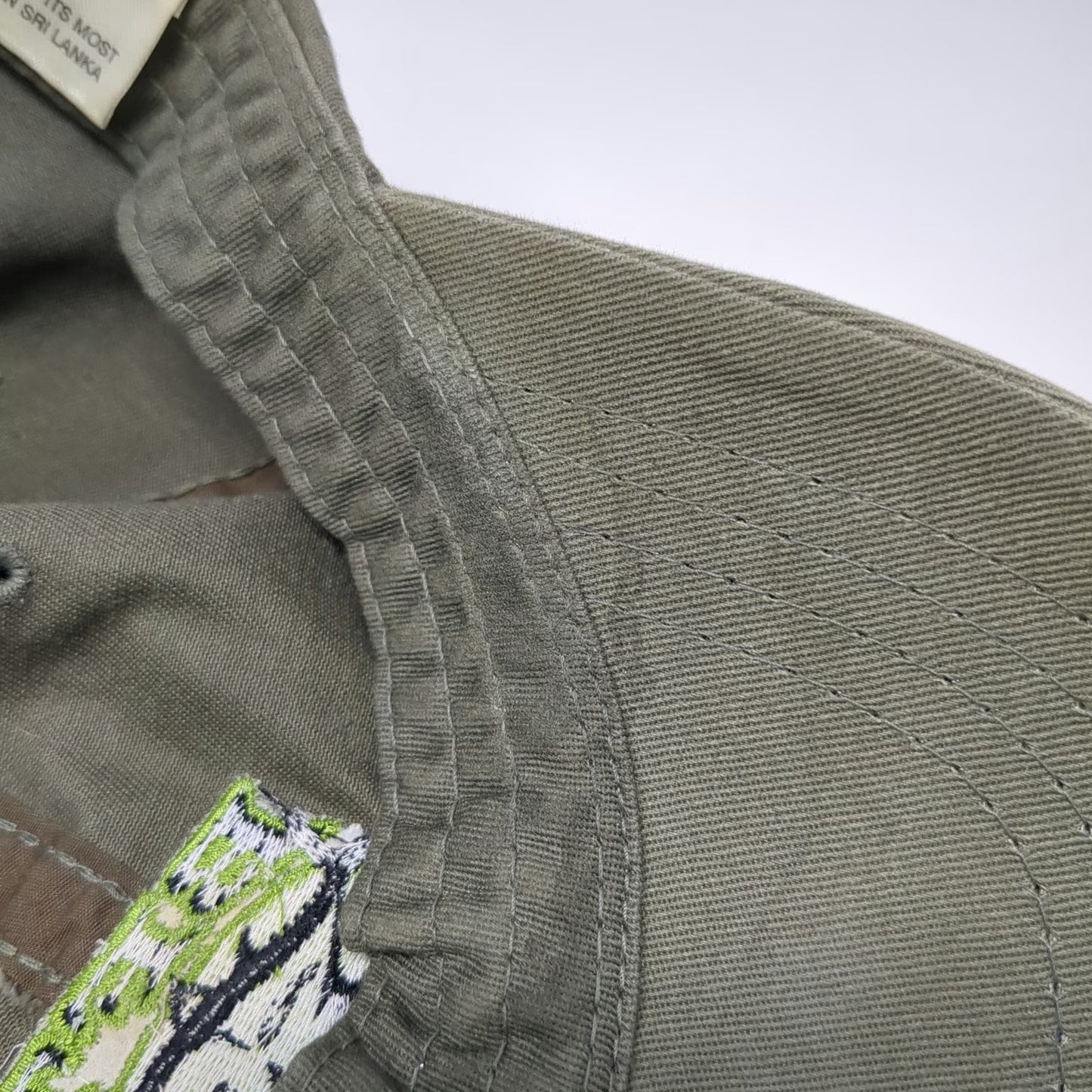 X-Tractable Baseball Cap Green One Size BFT Tuna Logo Fishing Strapback Hat