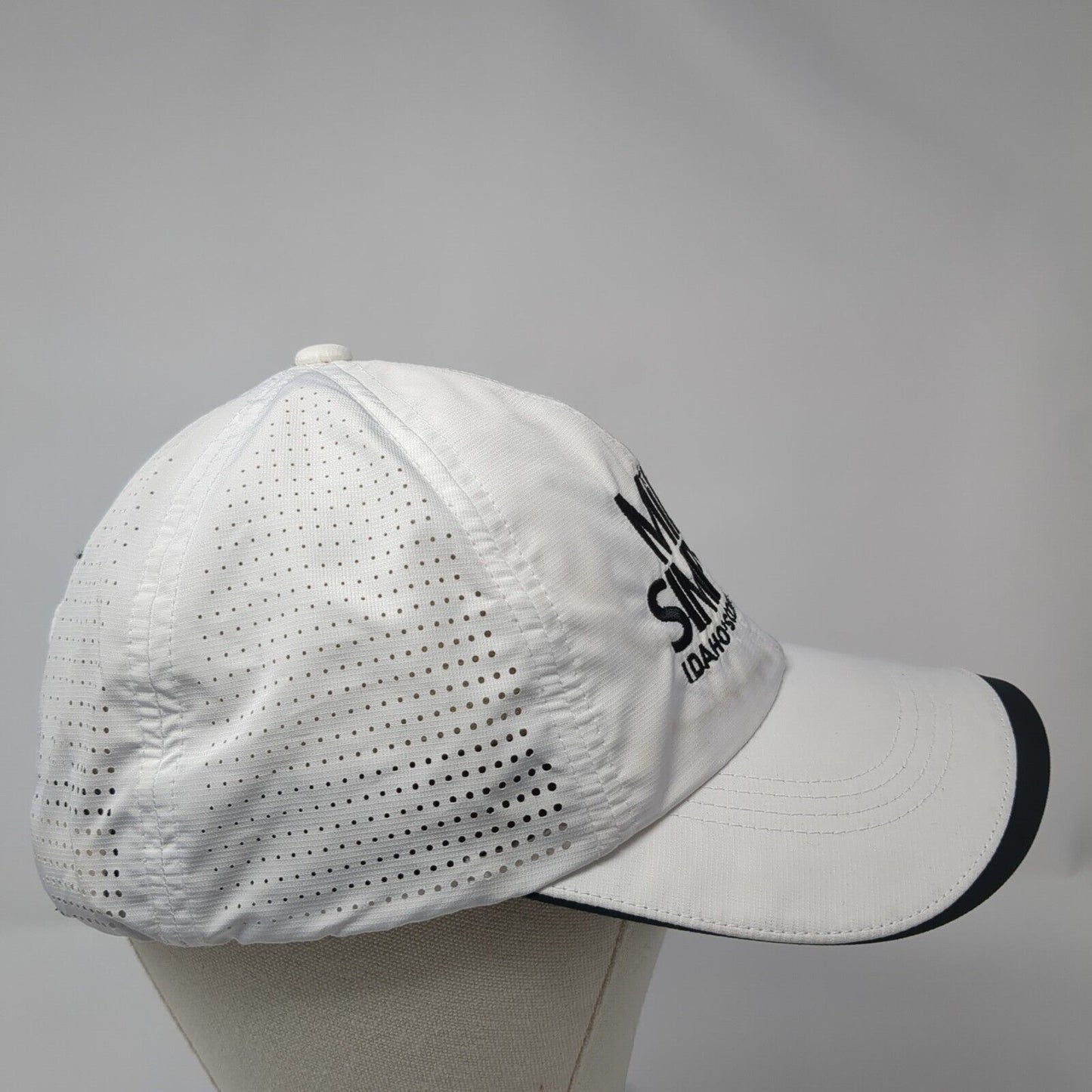 Mike Simpson Idaho's Congressman Strapback Golf Hat White OS Adjustable Nike