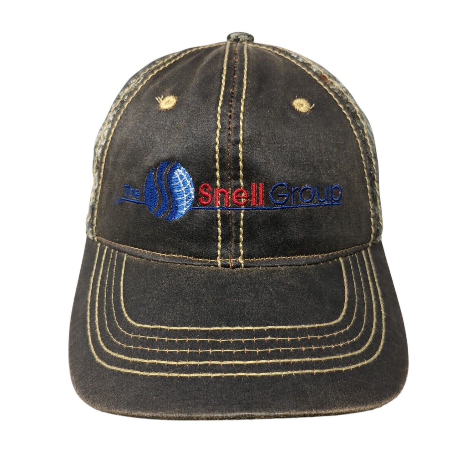 The Snell Group Strapback Hat Camouflage One Size Adjustable Port Authority