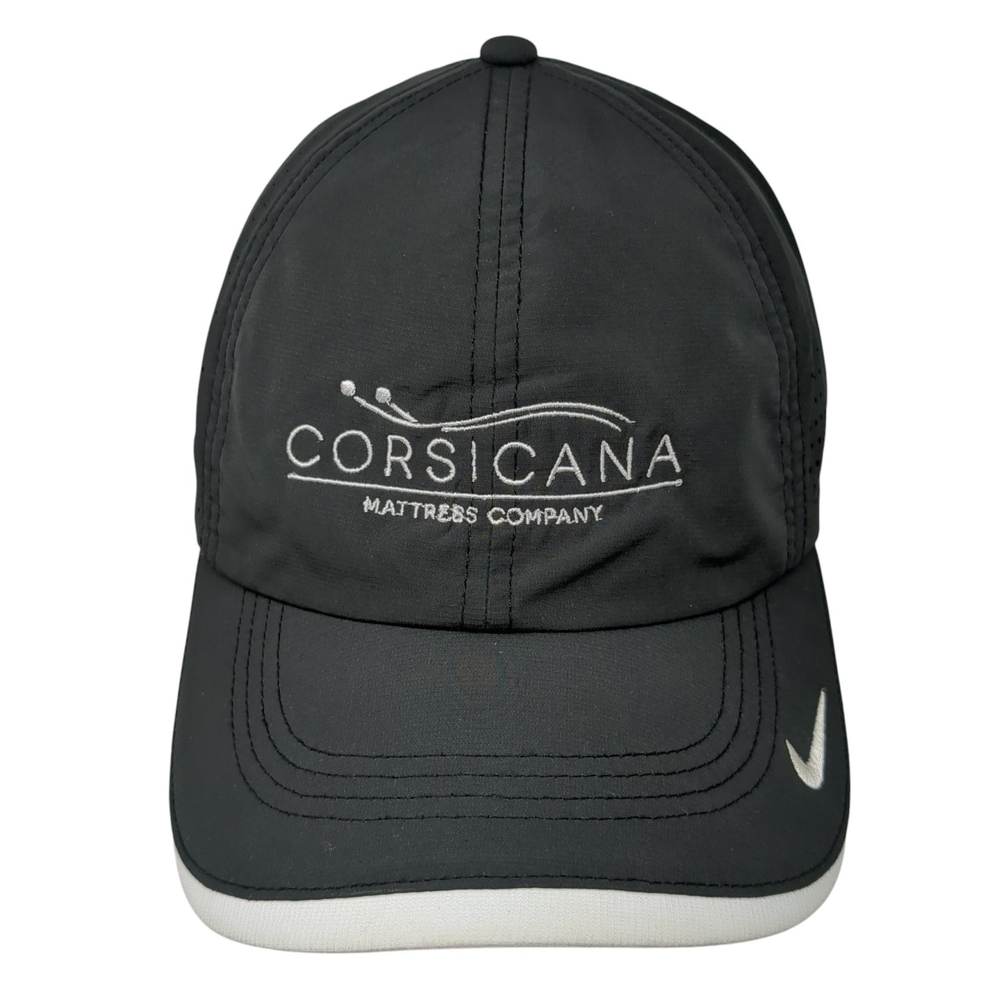 Cordicana Mattress Company Baseball Cap Black One Size Adjustable Nike Dri-Fit