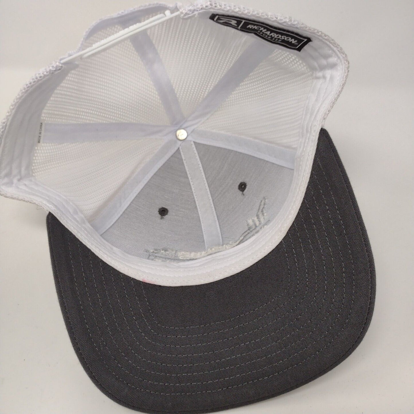 Young Life West ADA Golf Snapback Trucker Hat Gray OSFA Mesh Back