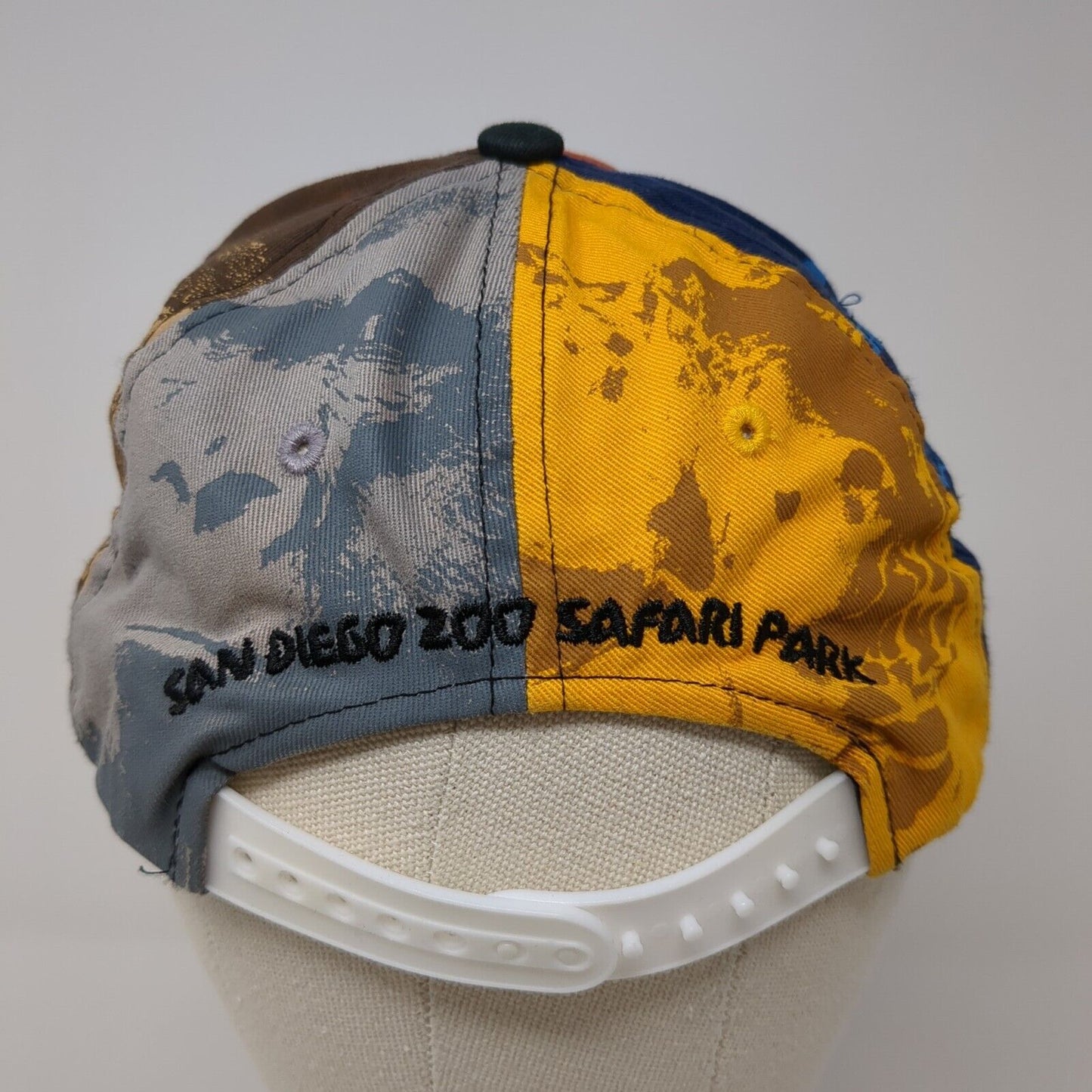 San Diego Zoo & Safari Park Youth Snapback Hat Multicolor OS Animal Print Cotton