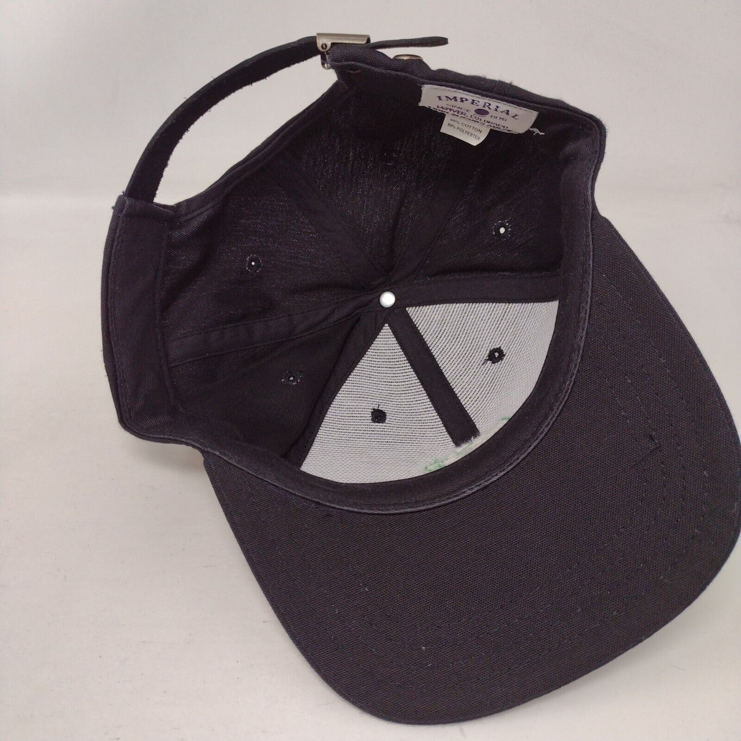 Farm Bureau Inc Slideback Hat Black OSFA Adjustable Embroidered 6 Panel Imperial