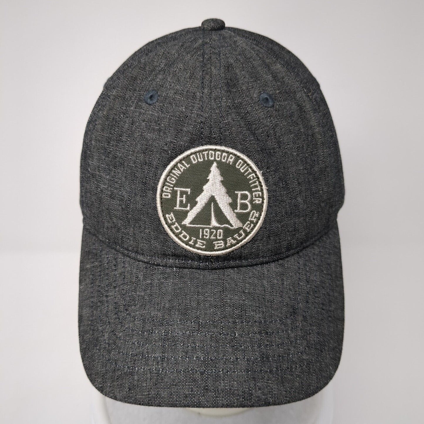 Eddie Bauer Original Outdoor Outfitter Slideback Hat Gray One Size