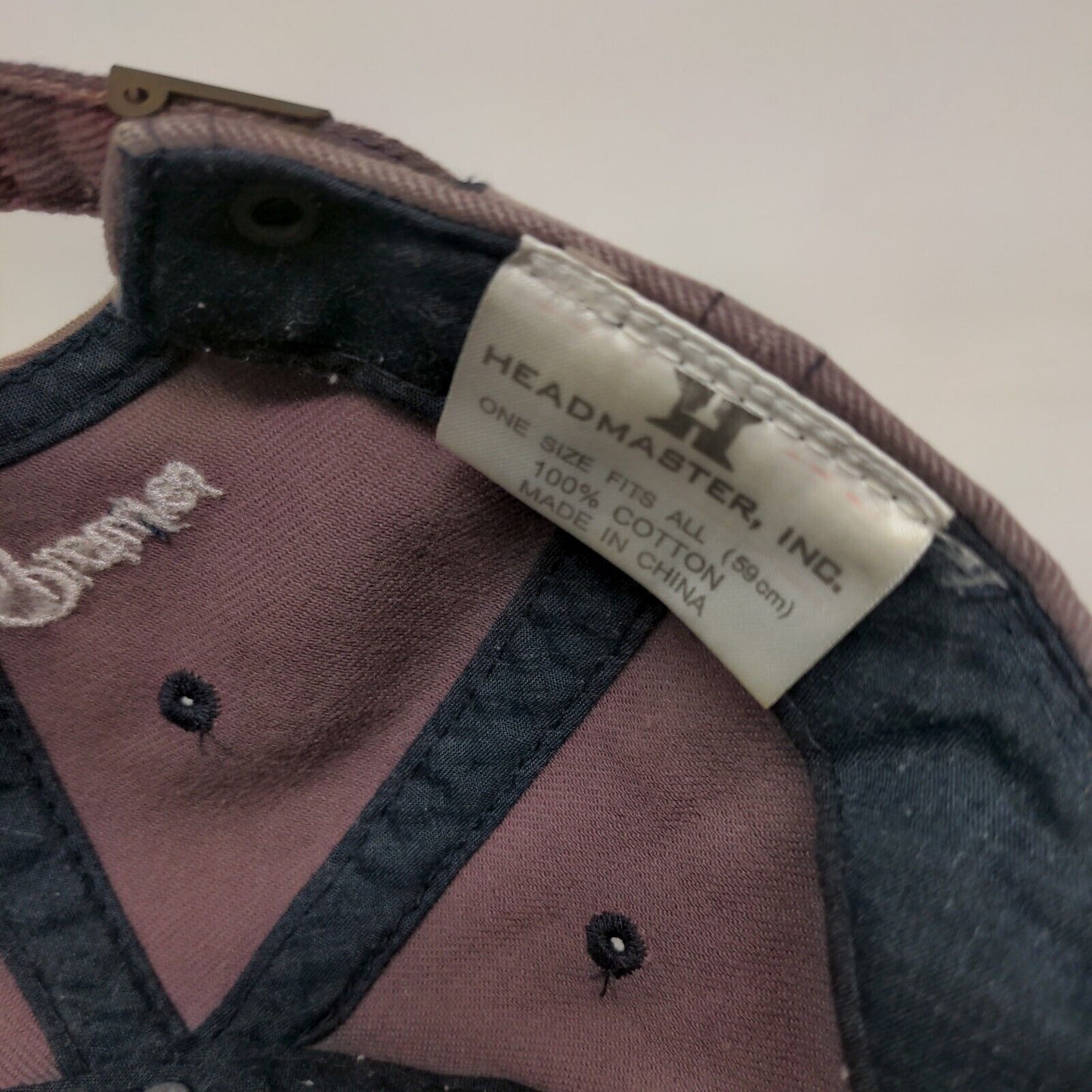 NEXT Paramount Pictures Slideback Hat Purple OSFA Adjustable Embroidered