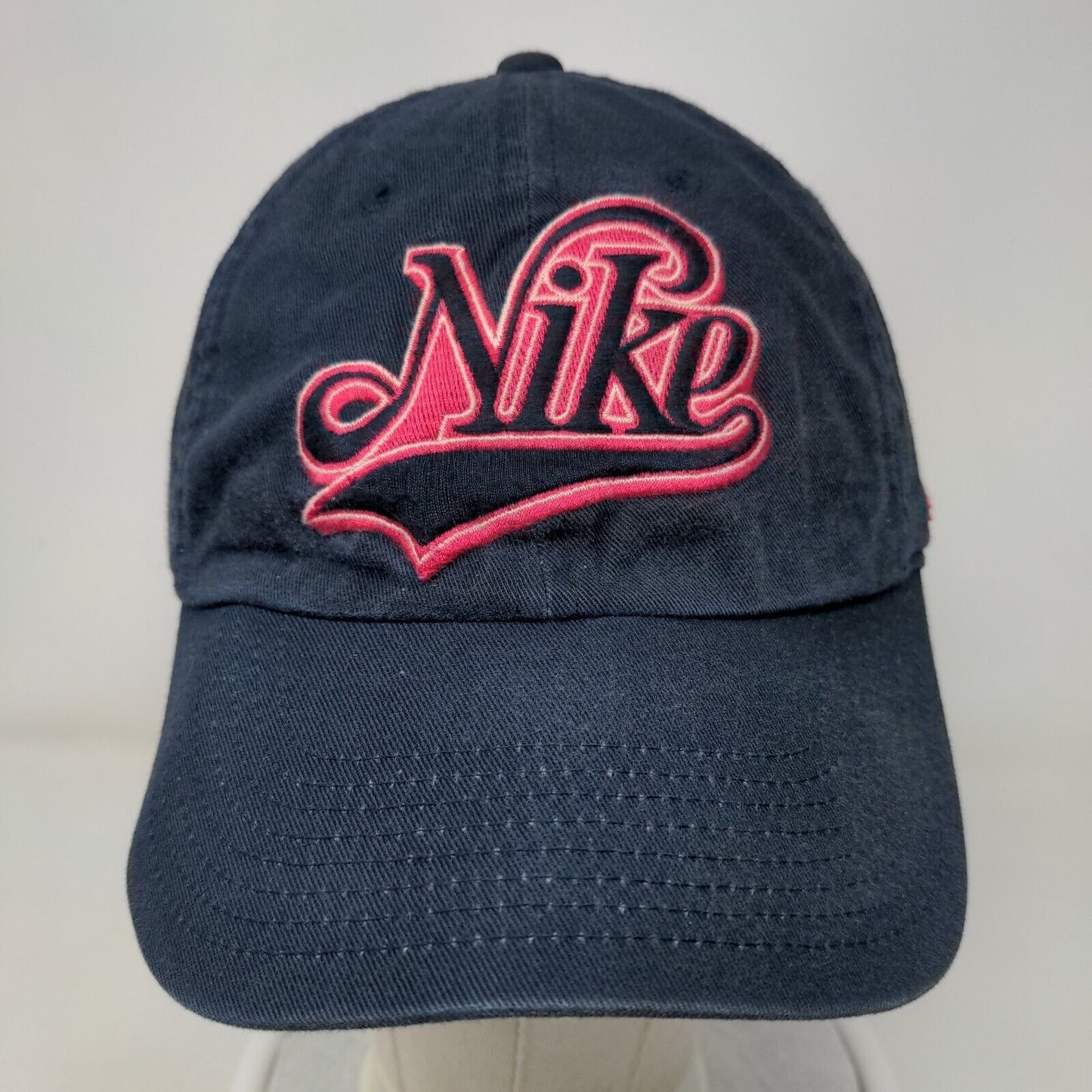 Nike Slideback Hat Blue OSFM Embroidered Swoosh 6 Panel Heritage86