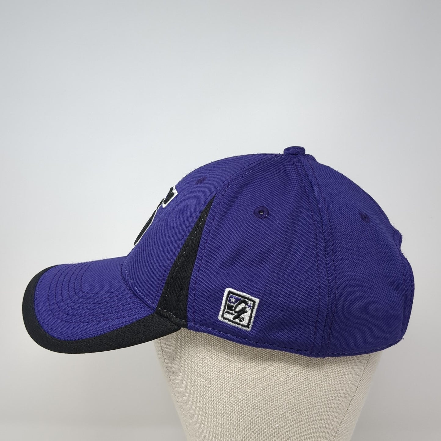 Softball Strapback Hat Purple XL Adjustable Embroidered The Game Pro