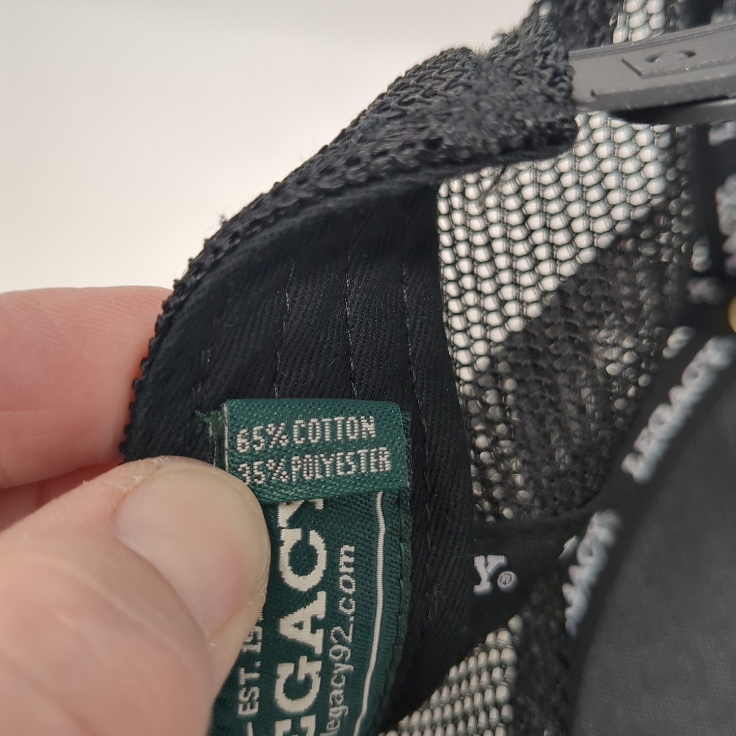 Meridian Cycles Snapback Trucker Hat Black One Size Mesh Back Legacy