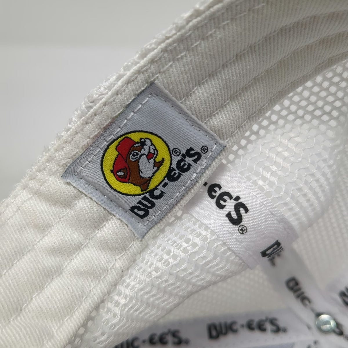 Buc-ee's Trucker Hat Blue One Size Texas Flag State Outline Mesh Snapback Logo