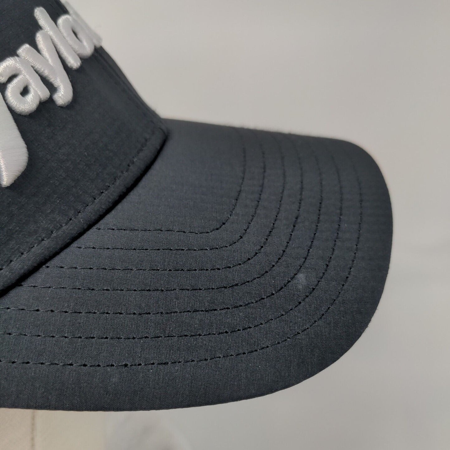 TaylorMade Strapback Golf Hat Black OSFA Adjustable Embroidered Body Armor