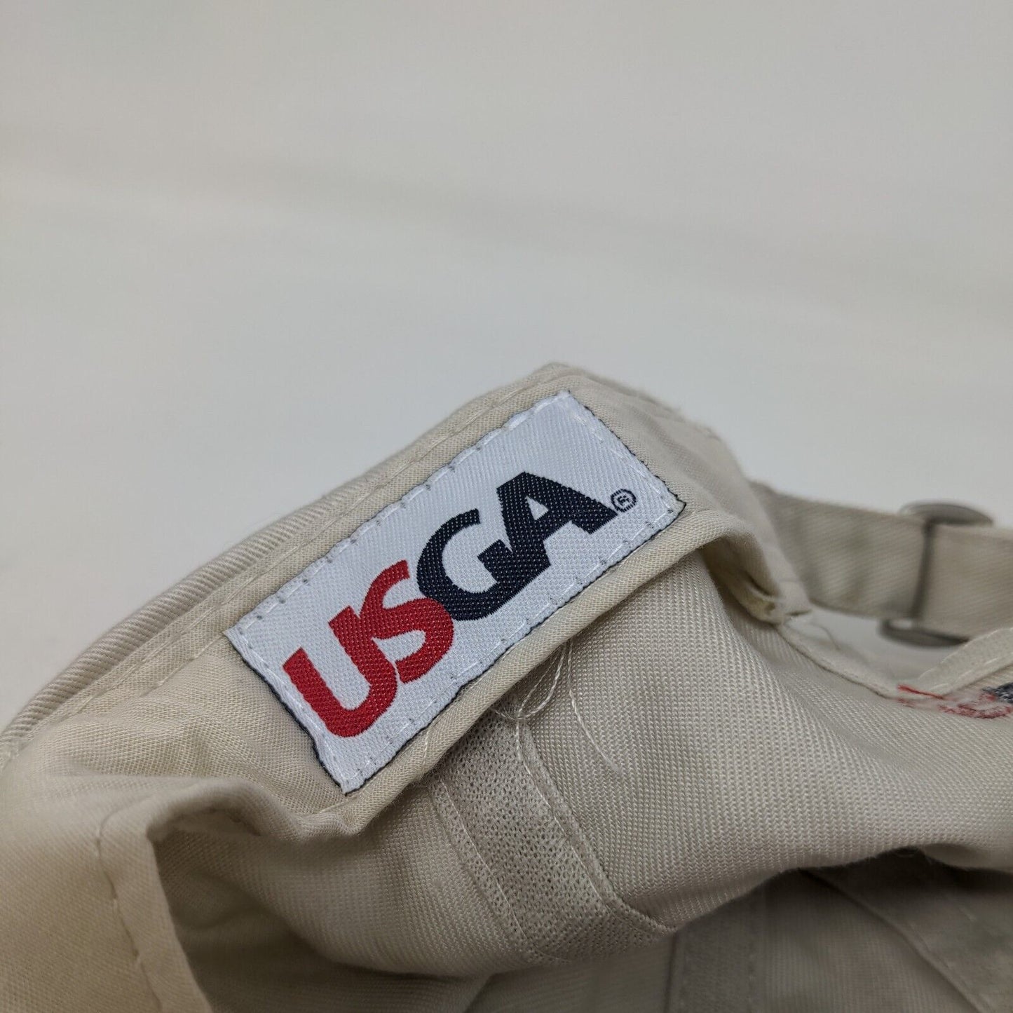 US Open 2012 The Olympic Club Slideback Hat Tan One Size USGA Member