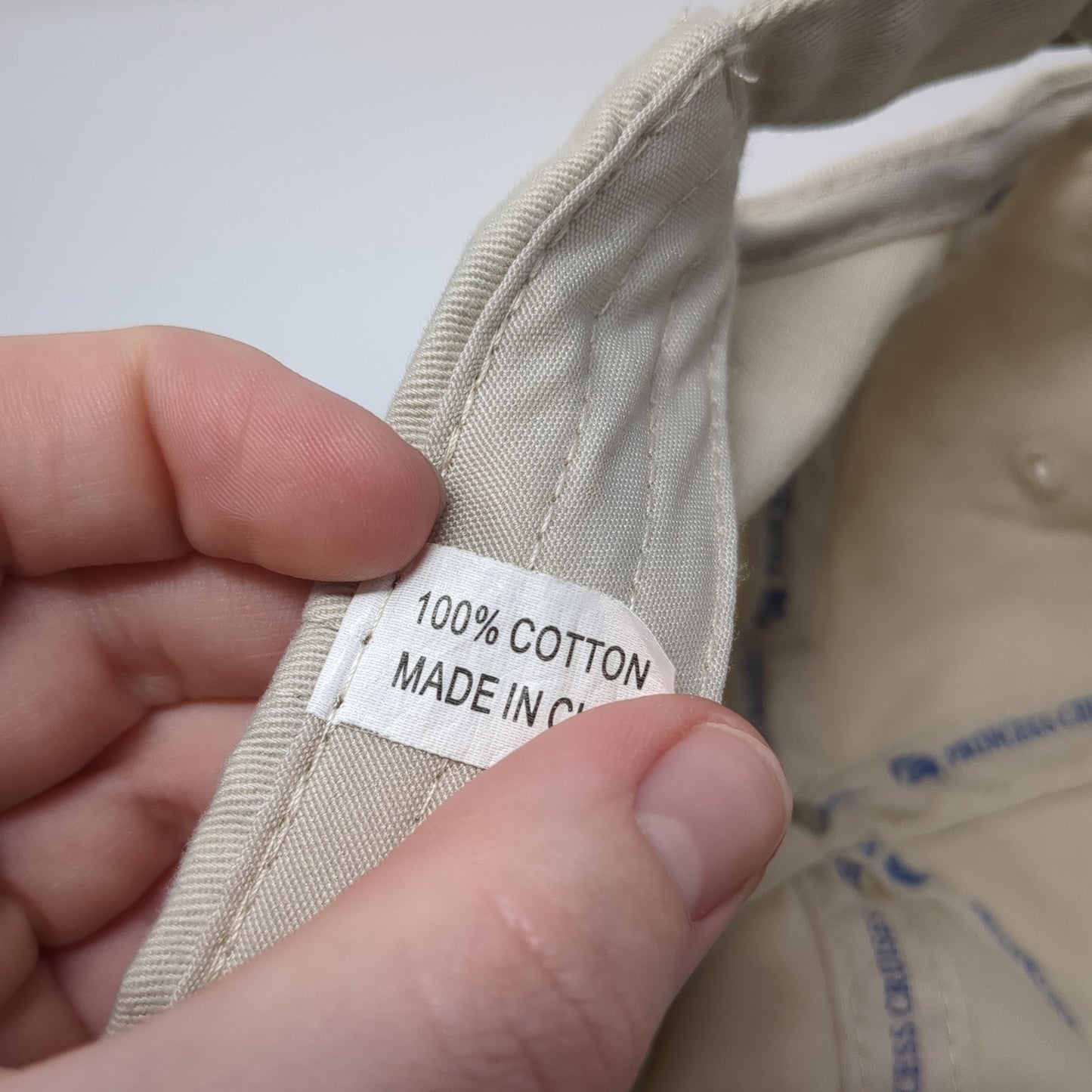 Canada New England Slideback Hat Beige One Size Adjustable Embroidered