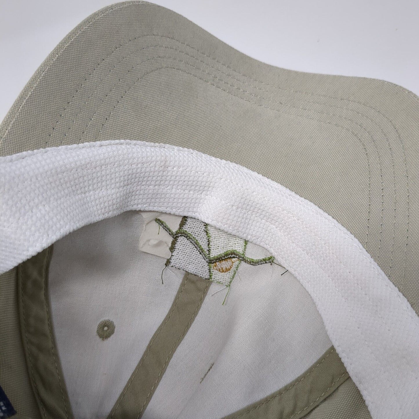 Mountain's Edge Slideback Hat Tan One Size Embroidered Port Authority