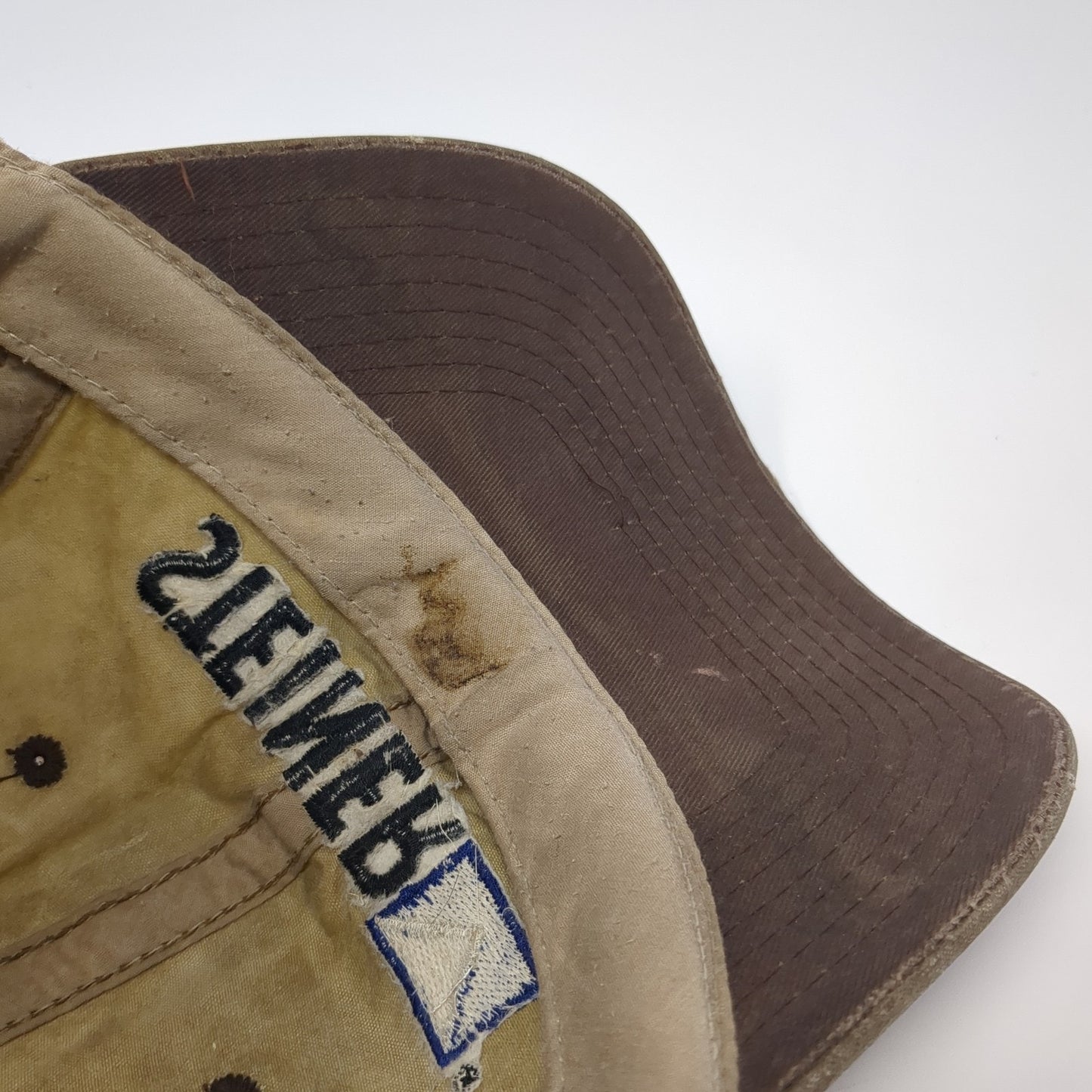Steiner Slideback Baseball Cap Brown One Size Adjustable Embroidered Outdoor Cap