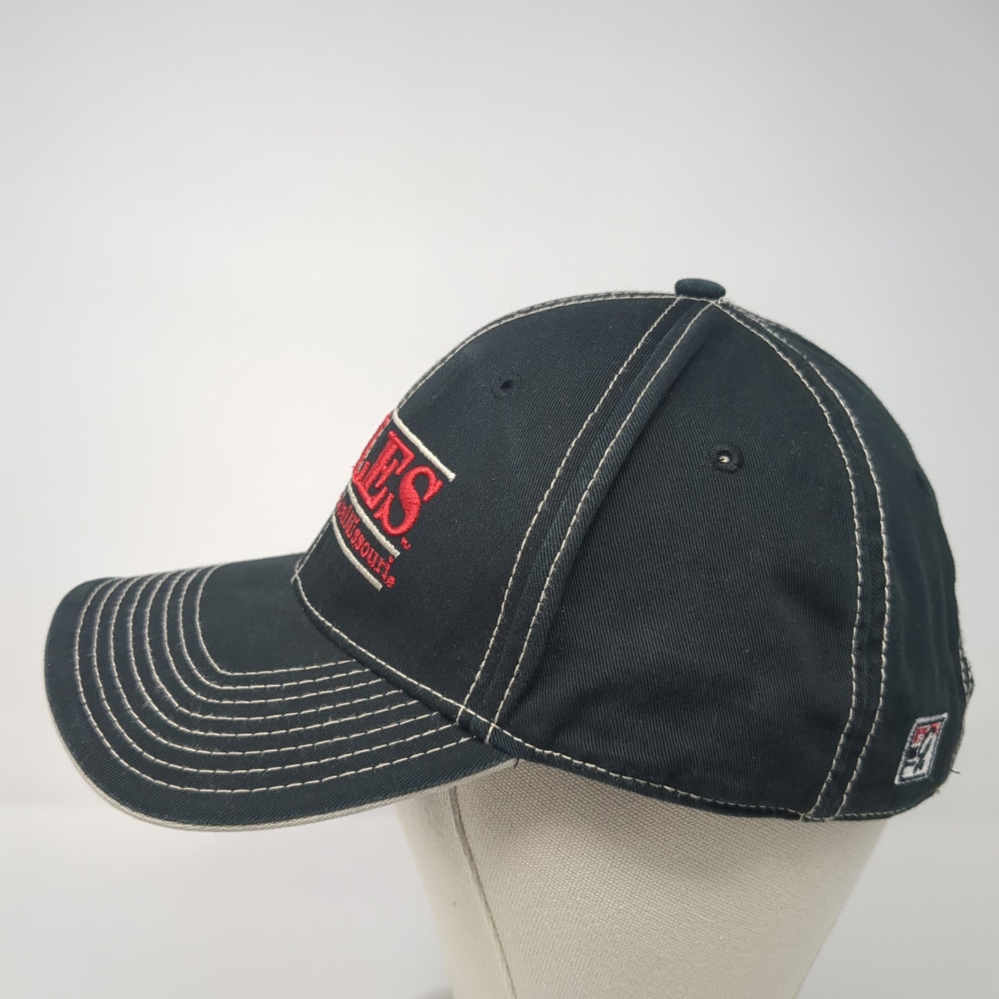 Mules University of Central Missouri Slideback Hat Black One Size The Game