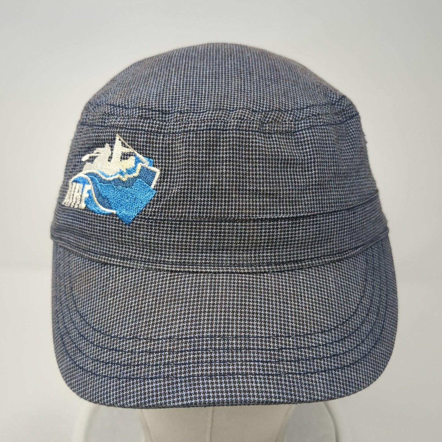 AIRE Strapback Cadet Army Cap Hat Blue One Size Adjustable District