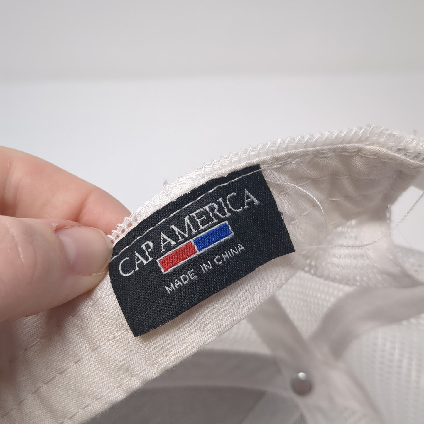 Revolution Gone Wild Snapback Trucker Hat Gray One Size Mesh Back