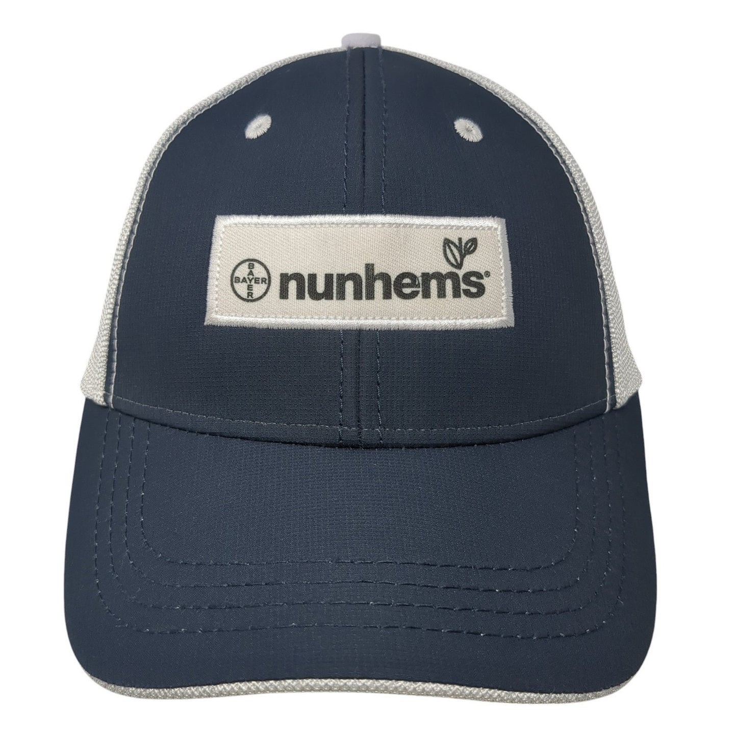 Nunhems Strapback Baseball Cap Blue One Size Adjustable Embroidered Ahead