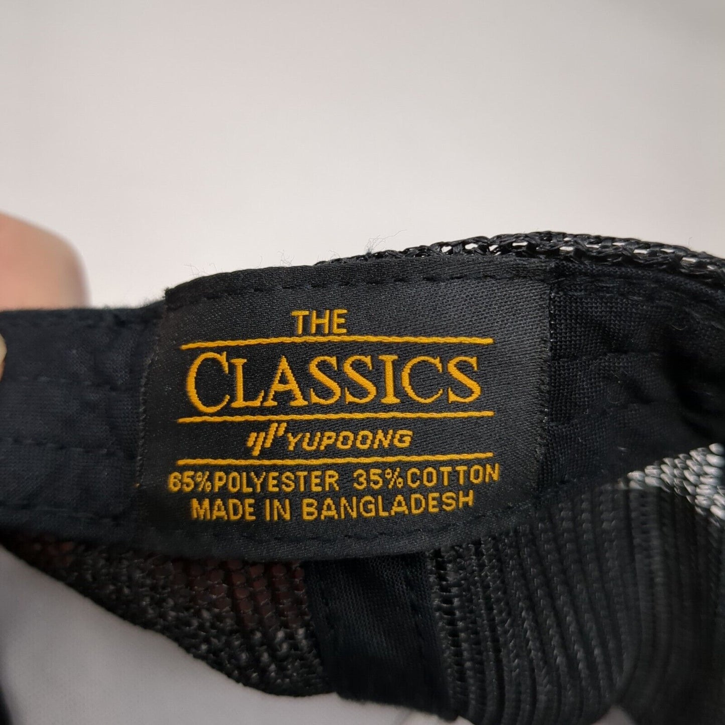 CS Cedar And Sage Snapback Trucker Hat Black OSFA The Classics Yupoong