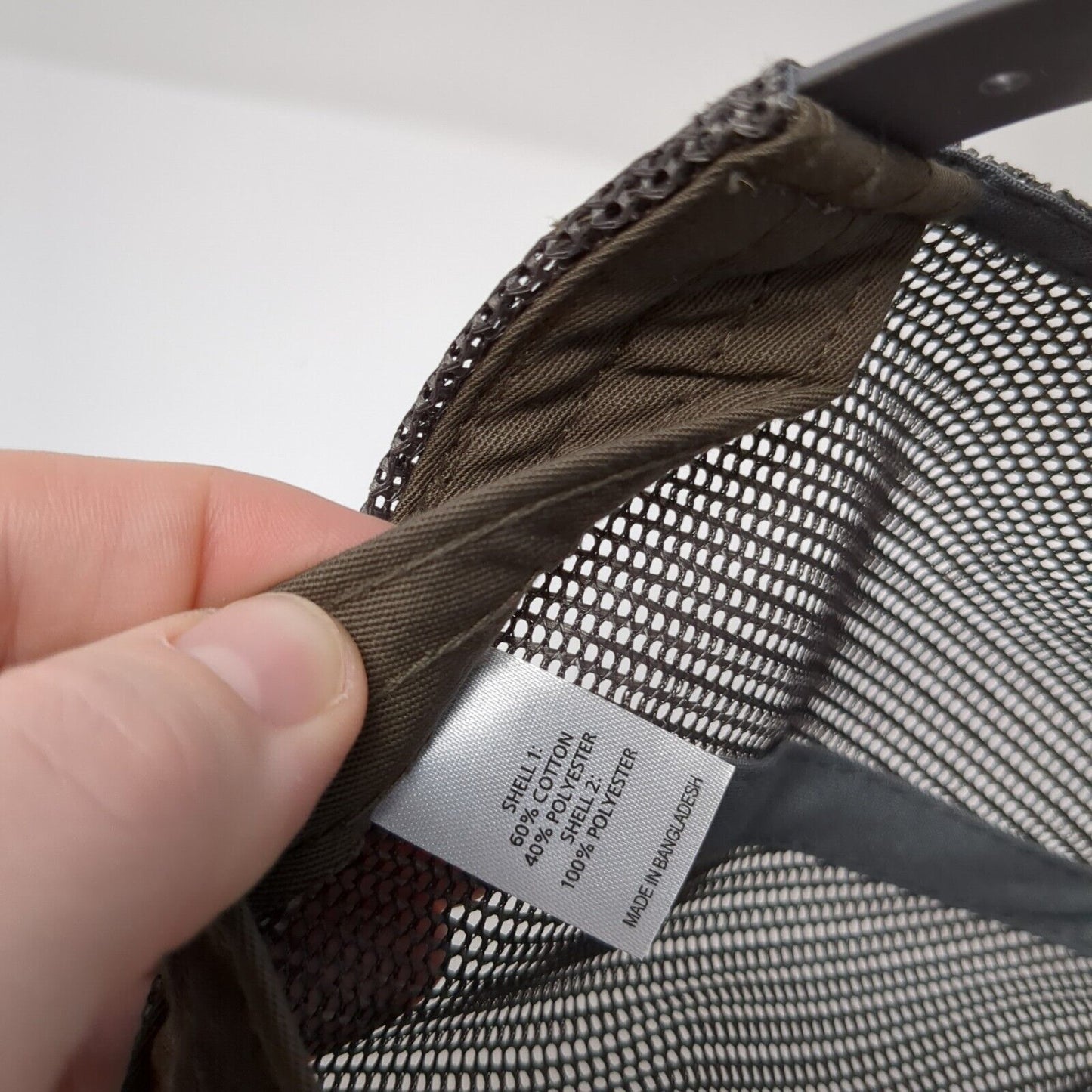 Drink Local Brew Snapback Trucker Hat Brown M/L Embroidered Richardson