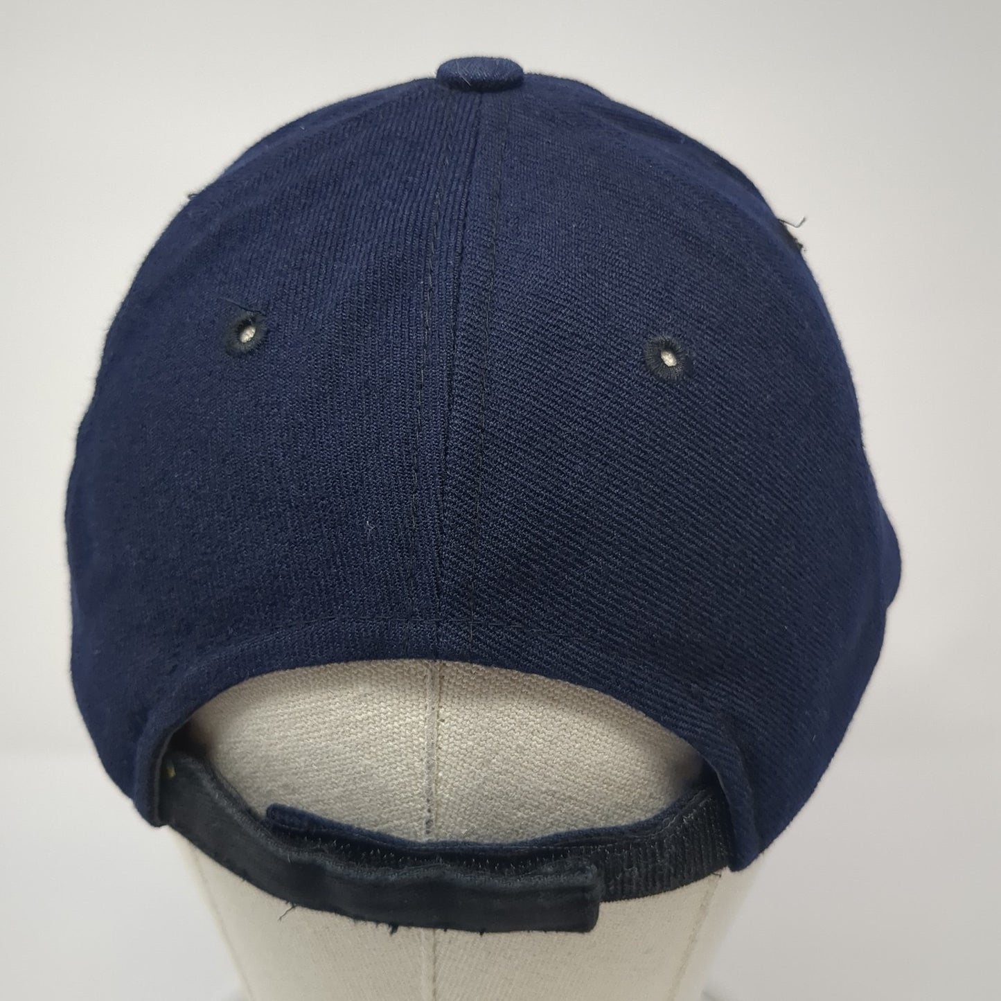 Rapid Dominance Strapback Hat Blue One Size Adjustable Embroidered