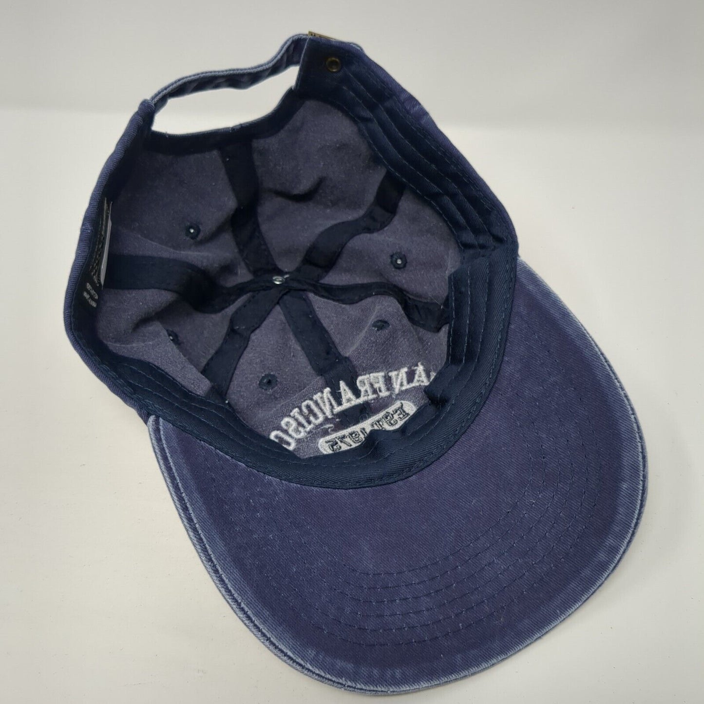 San Francisco California Est. 1975 Slideback Hat Blue OS Adjustable Embroidered