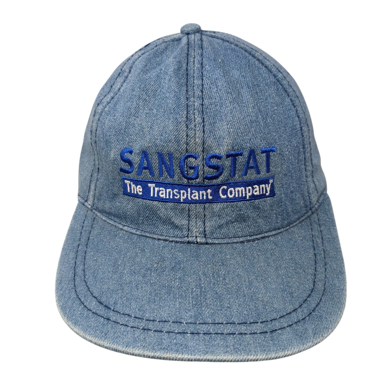 Sangstat The Transplant Company Slideback Hat Blue OS Adjustable Denim Luna Pier