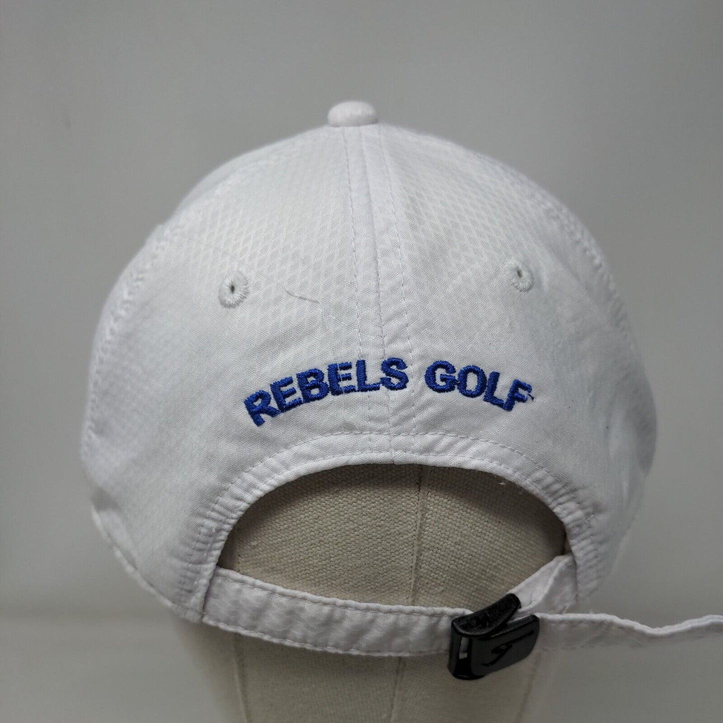 Titleist Rebels Golf Slideback Hat White One Size Embroidered 6 Panel