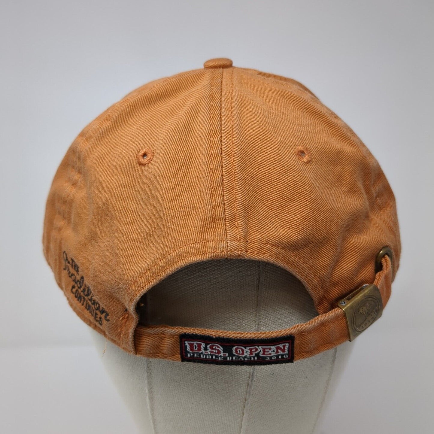 US Open 2010 Pebble Beach Slideback Hat Brown XXL Embroidered Ahead