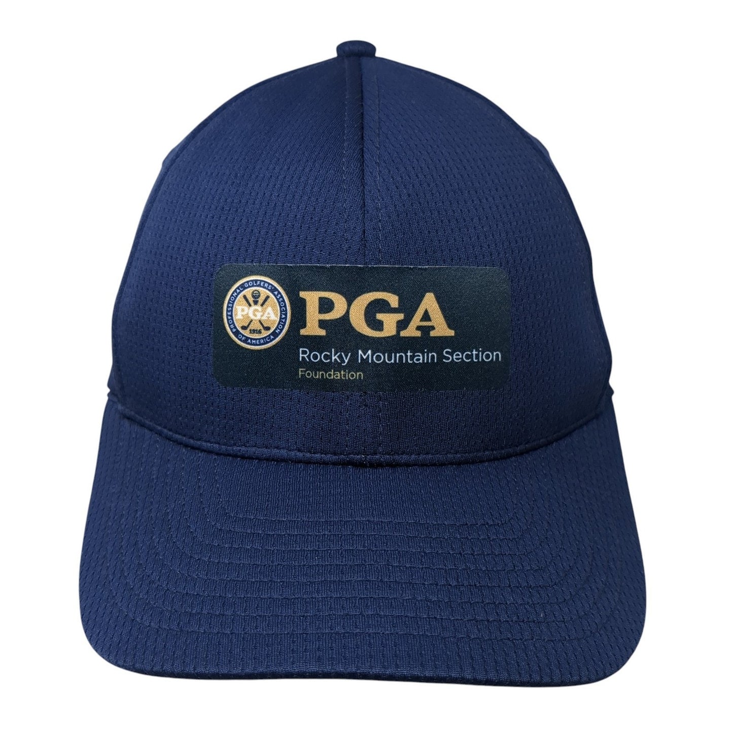 PGA Rocky Mountain Section Foundation Strapback Hat Blue One Size Adjustable