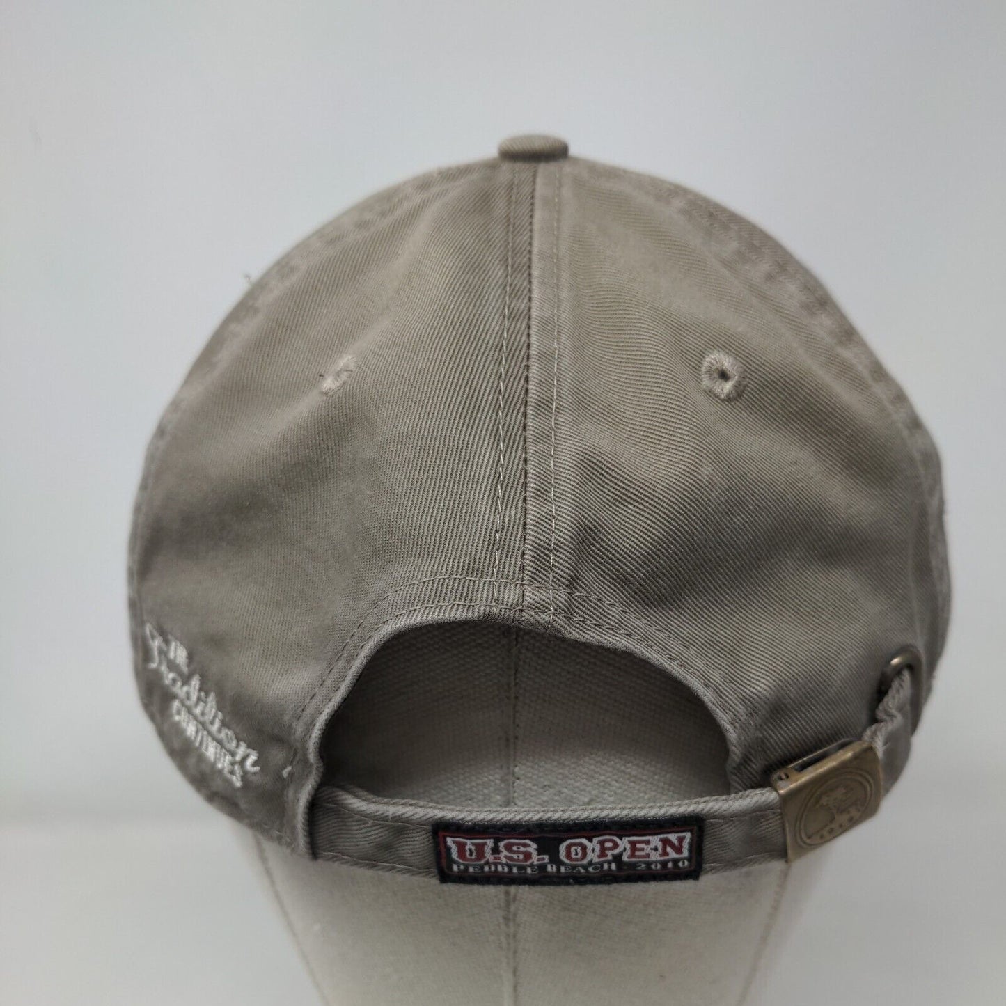US Open Pebble Beach 2010 Slideback Hat Brown XXL 6 Panel Special Edition Ahead