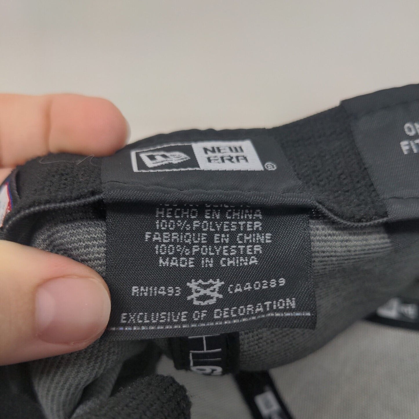 New Era Men's Fitted Hat Gray OSFM Embroidered Chicago Cubs World Series 2016