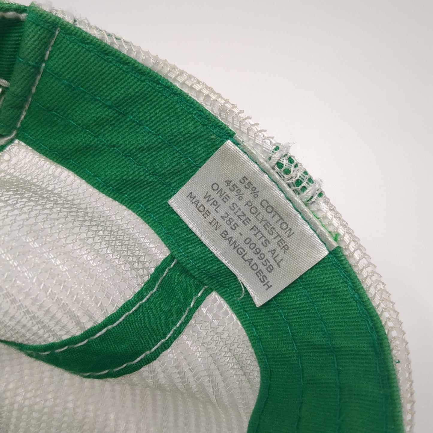 Be An Outsider Strapback Trucker Hat Green One Size Mesh Back Paramount