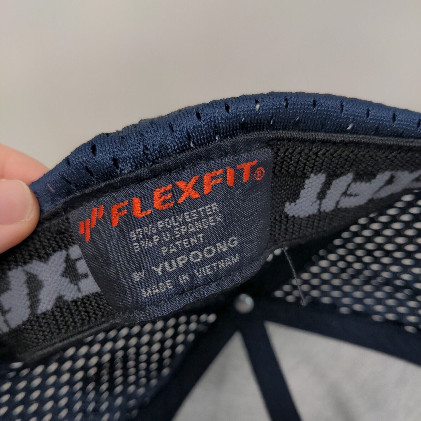 Florida FHSAA Finals Fitted Hat Blue One Size Mesh Flexfit Yupoong