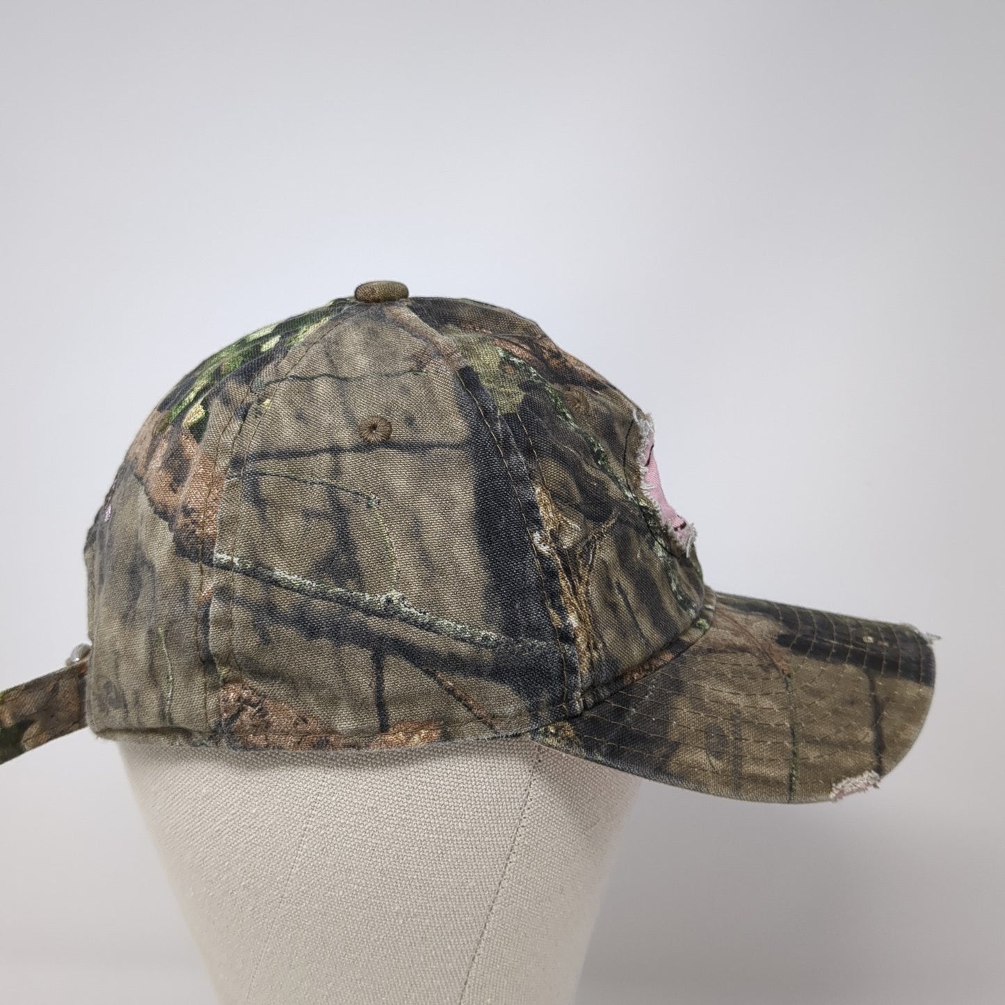 Mossy Oak Slideback Hat Multicolor Camo One Size Hunting Outdoor Cap