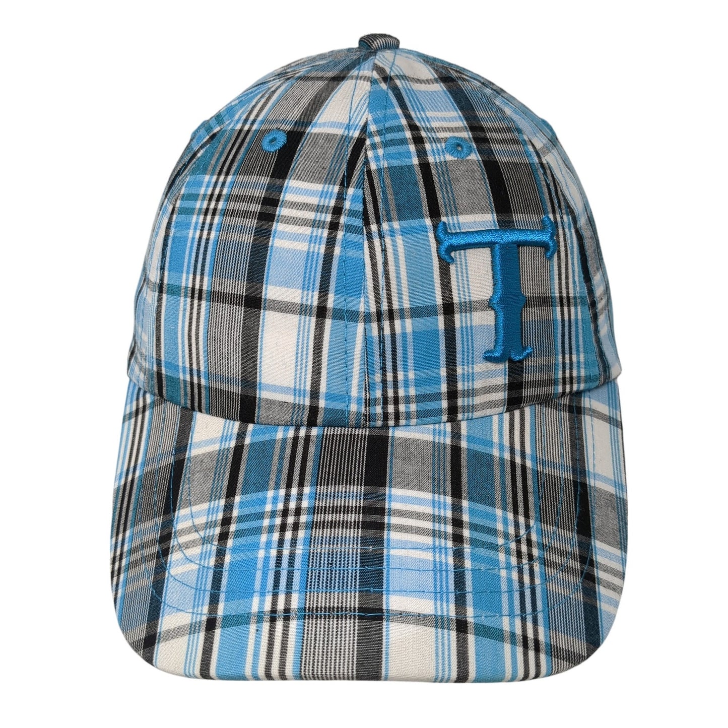 Twister Strapback Hat Multicolor One Size Adjustable Embroidered Plaid