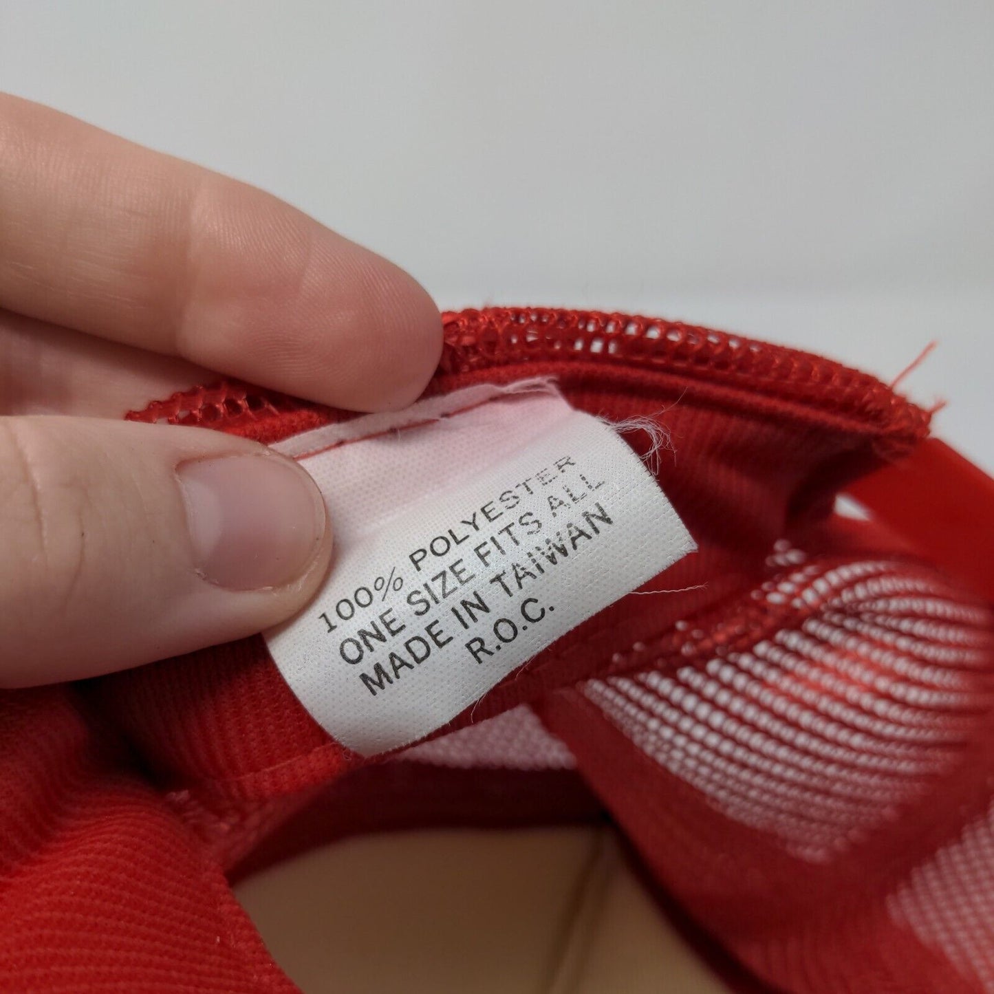 Key West Florida Snapback Trucker Hat Red OSFA Adjustable Mesh Back Rope