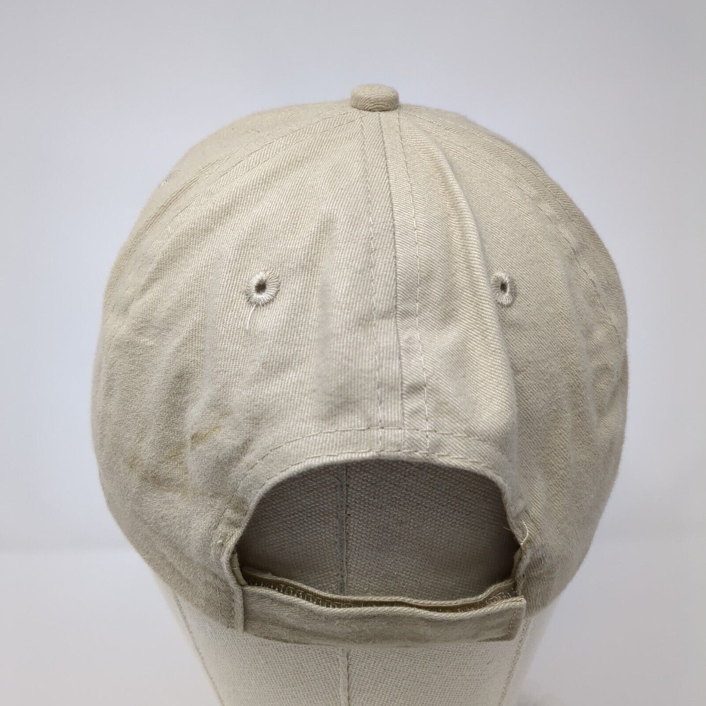 Dan Wiebold Ford Strapback Hat Tan OSFM Adjustable Embroidered Otto