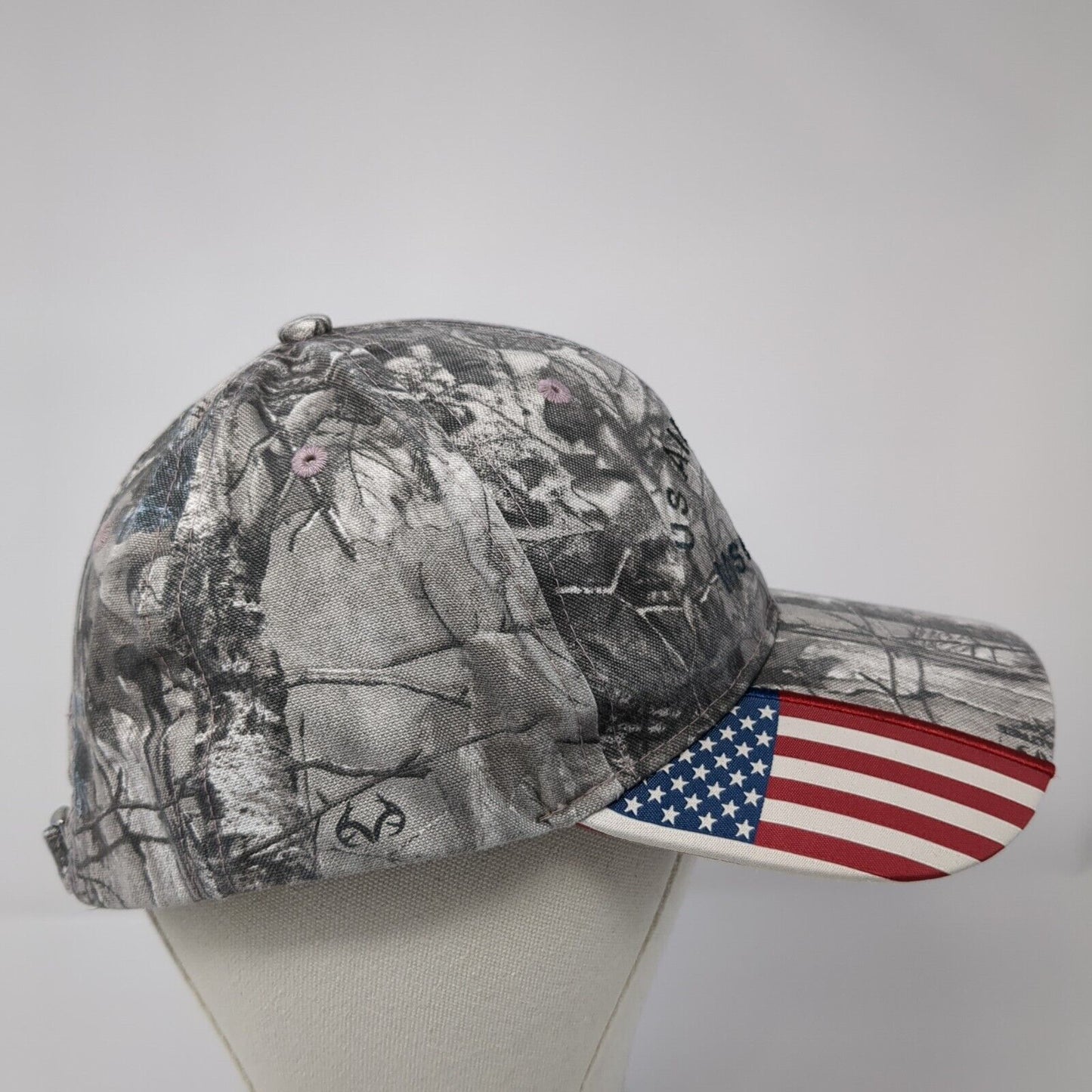 US Air Force Msgt. Ret Slideback Hat Camo One Size Hunting Outdoor Cap
