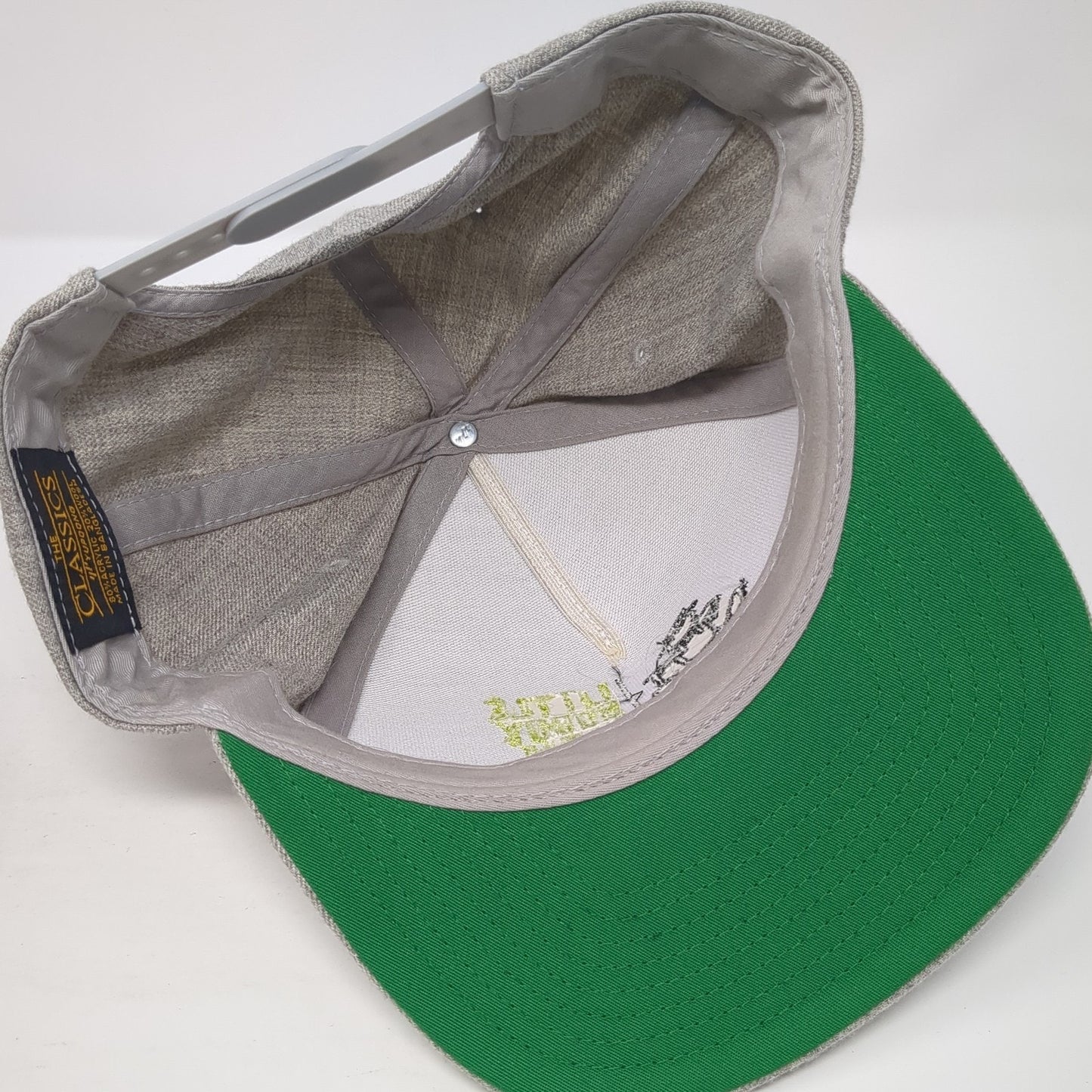 Little Buddy Farm Fruitland ID Snapback Hat Gray One Size Adjustable